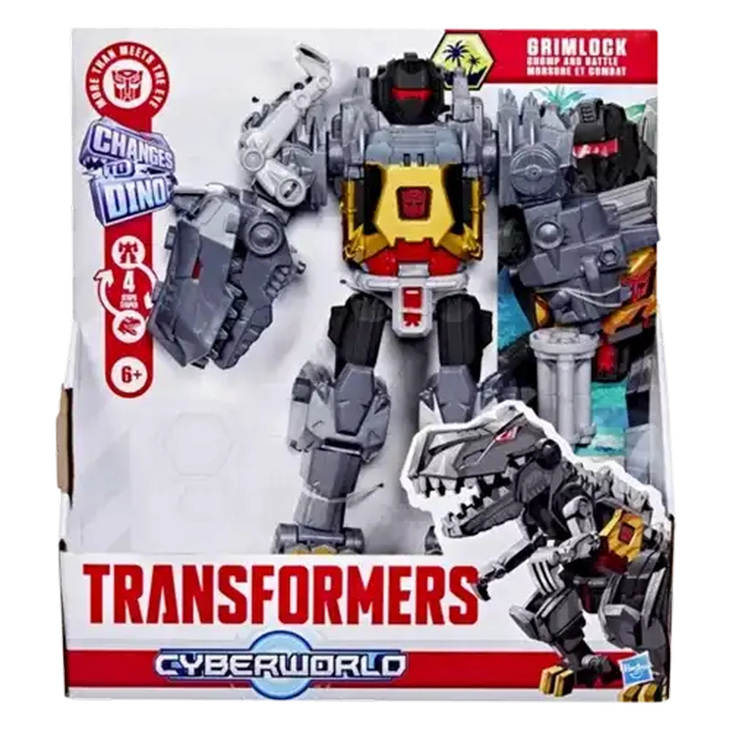Checkers Sixty60 | Transformers Cyberworld Chomp & Battle Grimlock