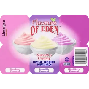 Checkers Sixty60 | Fruits of Eden Assorted Low Fat Dairy Snack 6 x