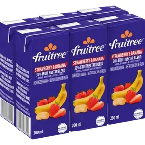 Checkers Sixty60 | Fruitree Strawberry & Banana 30% Fruit Nectar