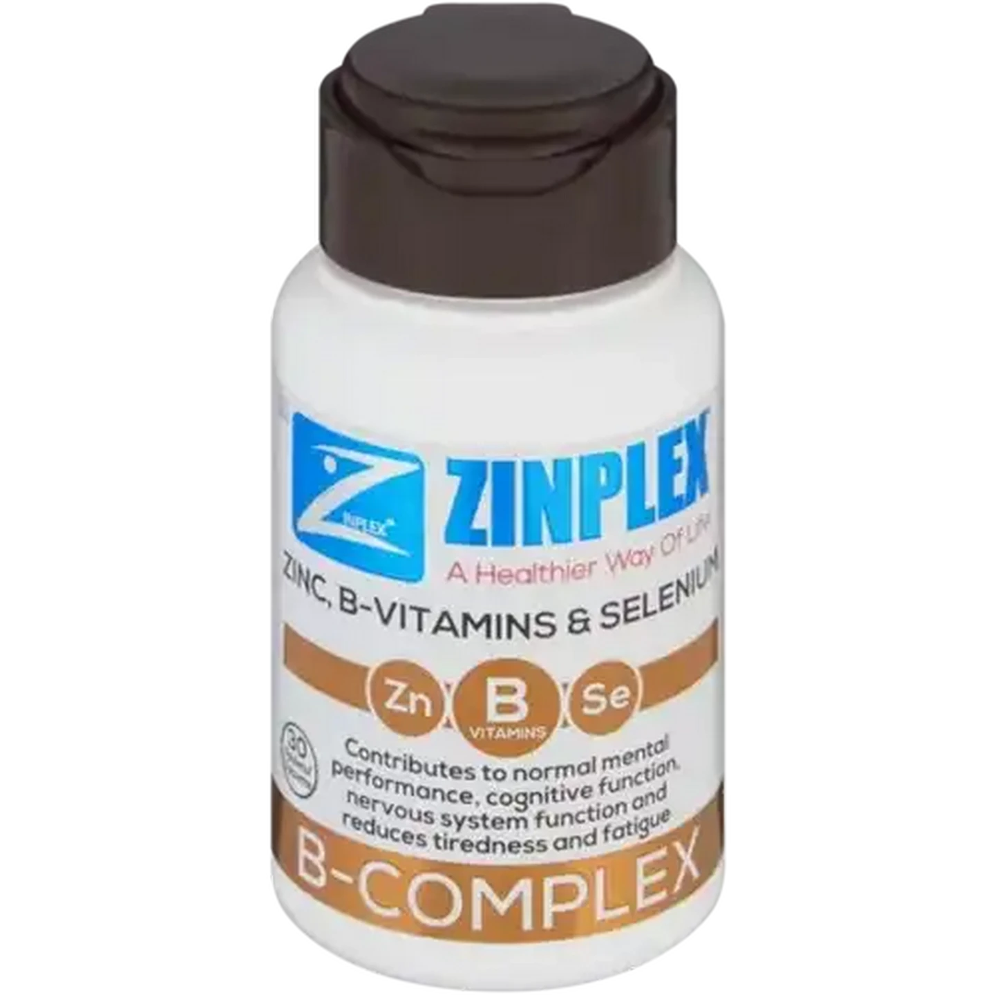 Image of Zinplex B-Complex Tablets 30 Pack