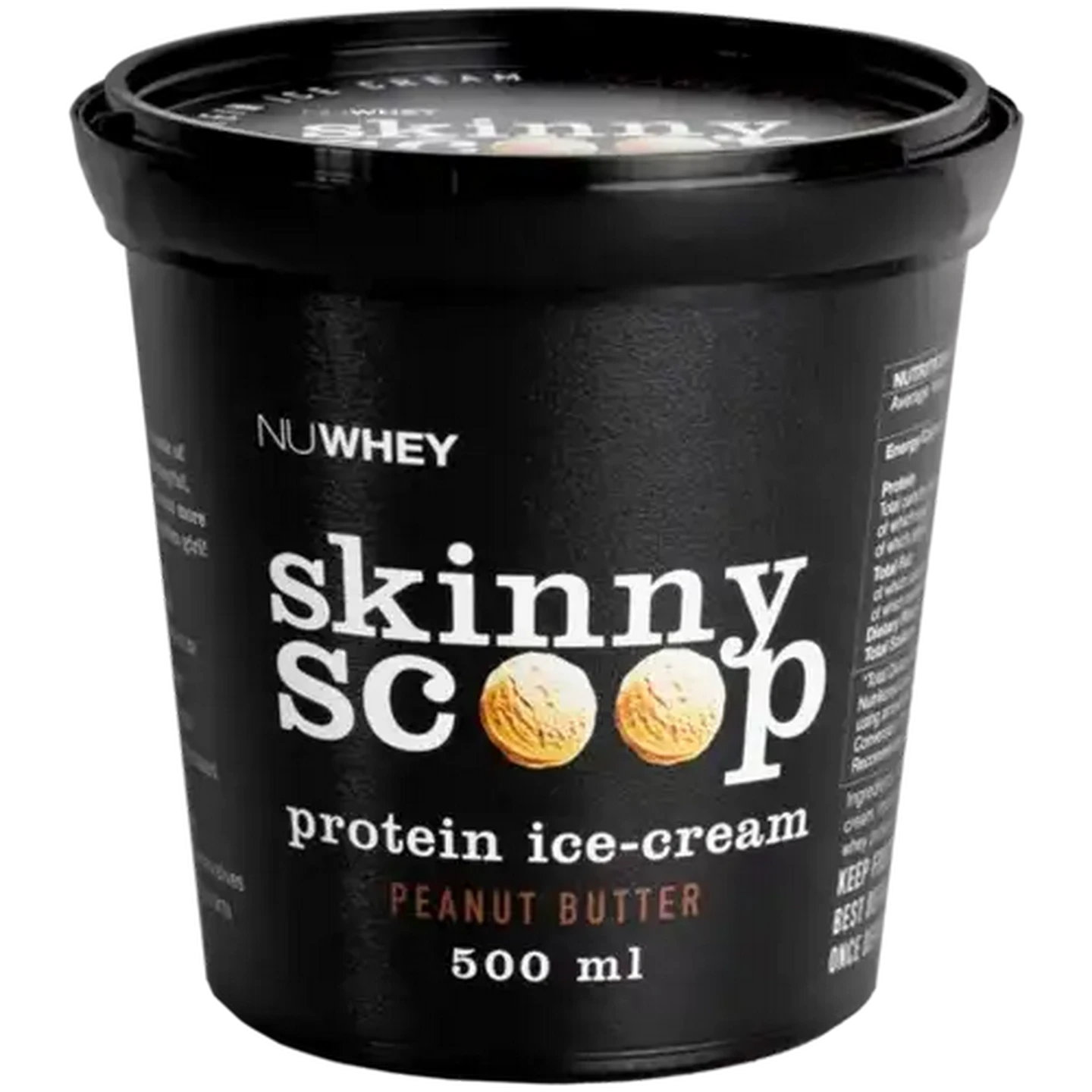 Image of Skinny Scoop Peanut Butter Protein Ice-Cream 500ml