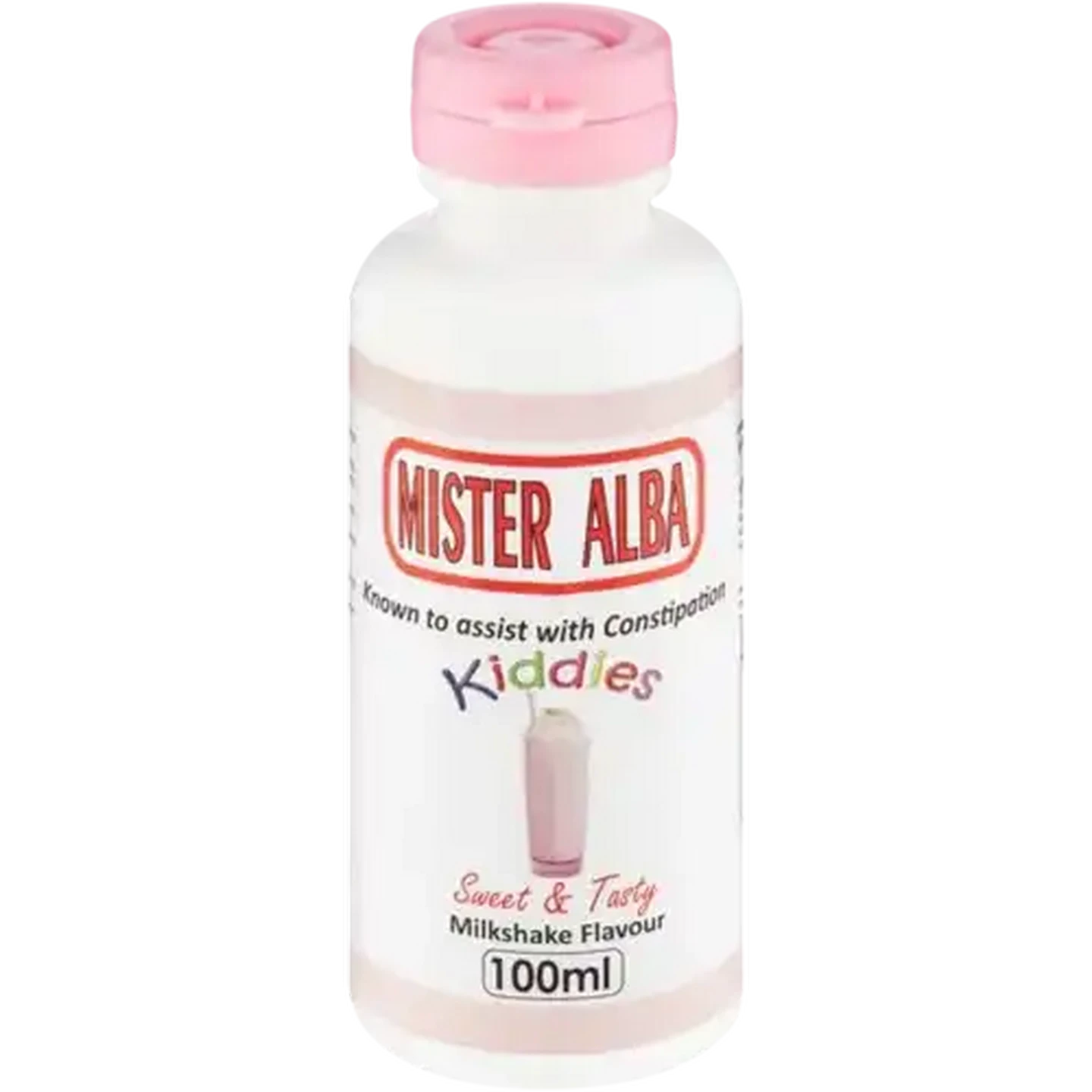 Image of Mister Alba Milkshake Flavoured Kiddies Constipation Liquid 100ml