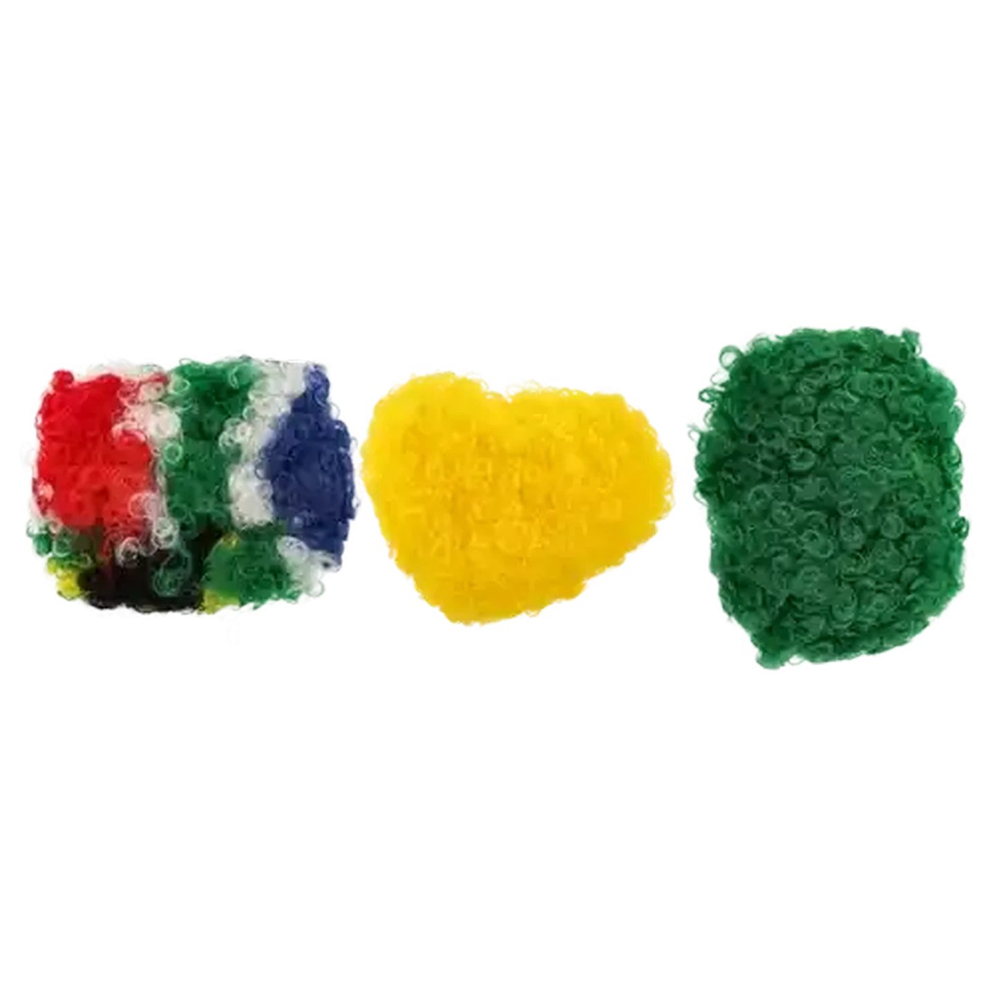 Image of South African Supporter Gear Wig (Colour May Vary)