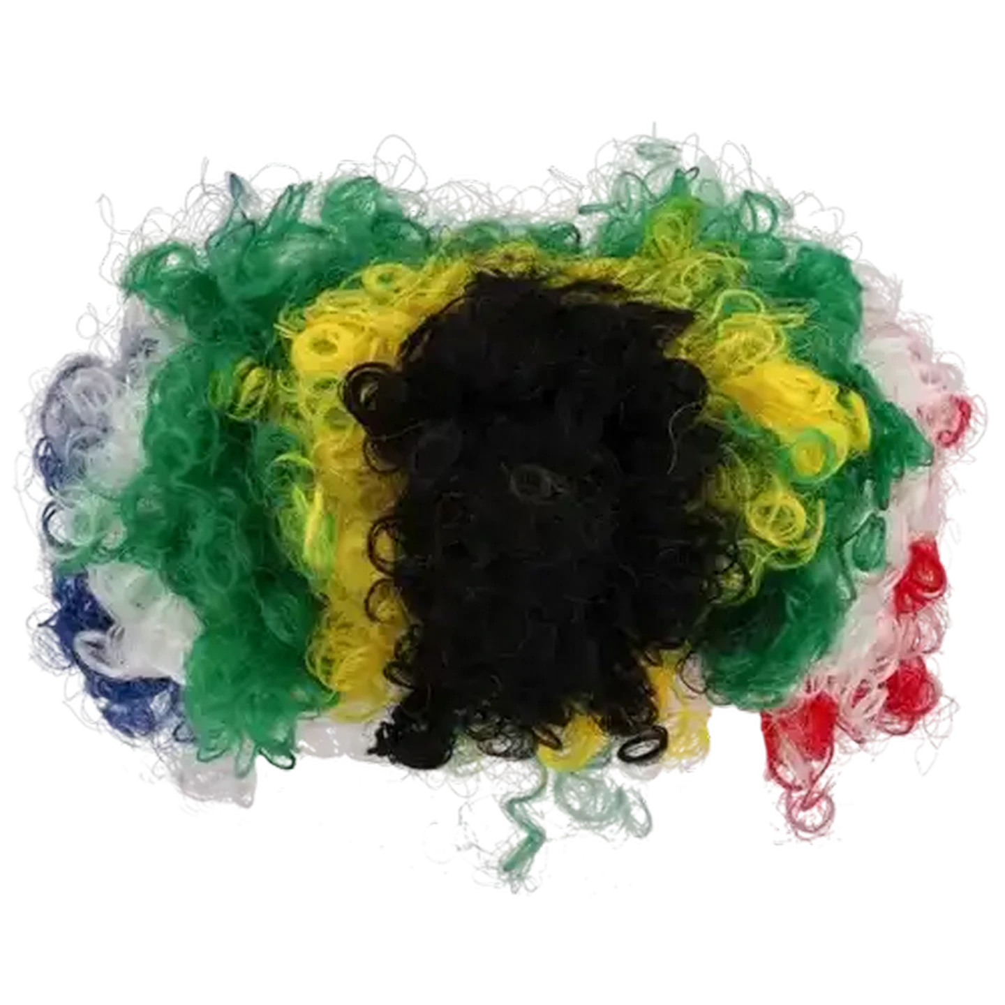 Image of South African Supporter Gear Wig (Colour May Vary)