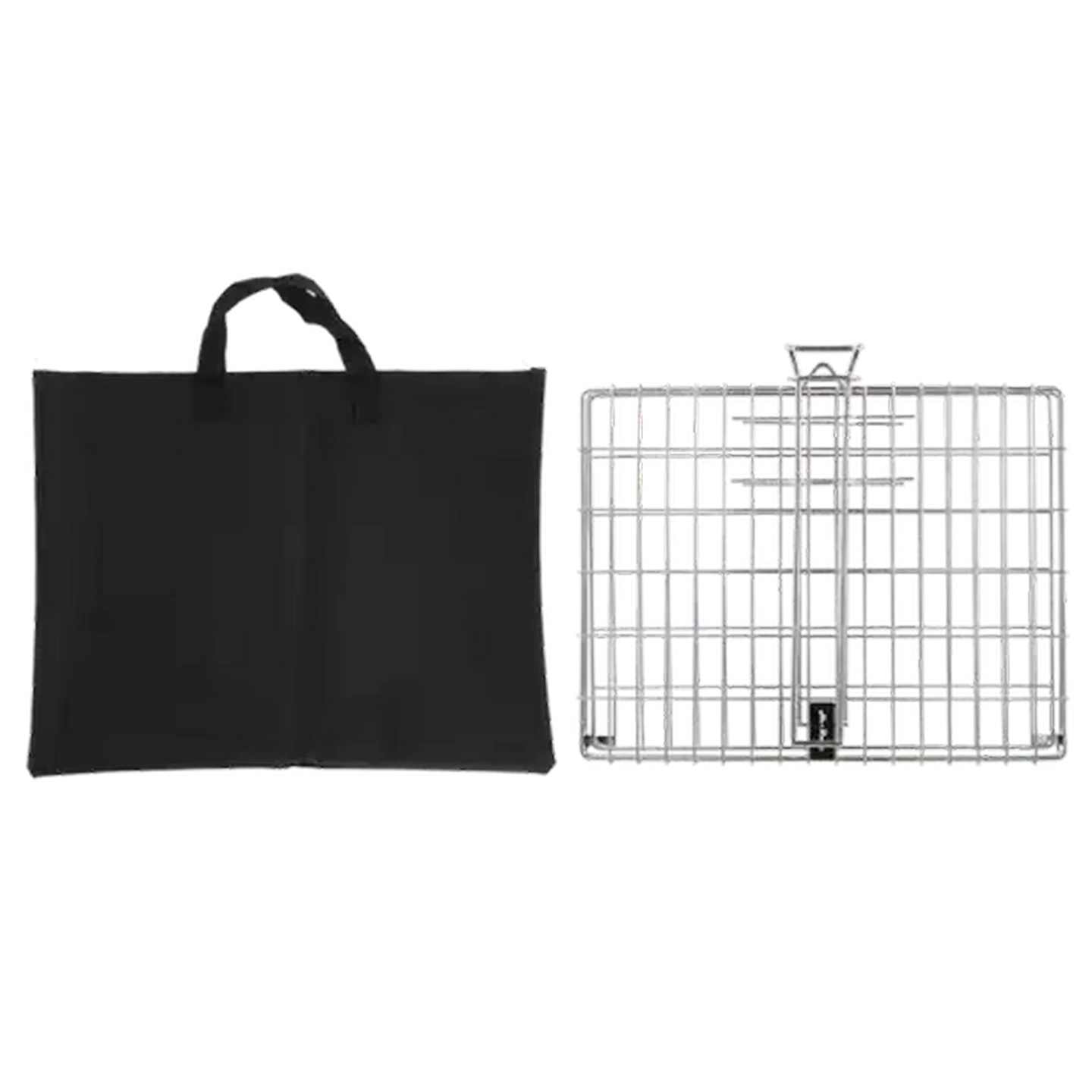 Image of HotRods Silver Hands-Free Stainless Steel Braai Grid 440mm x 330mm