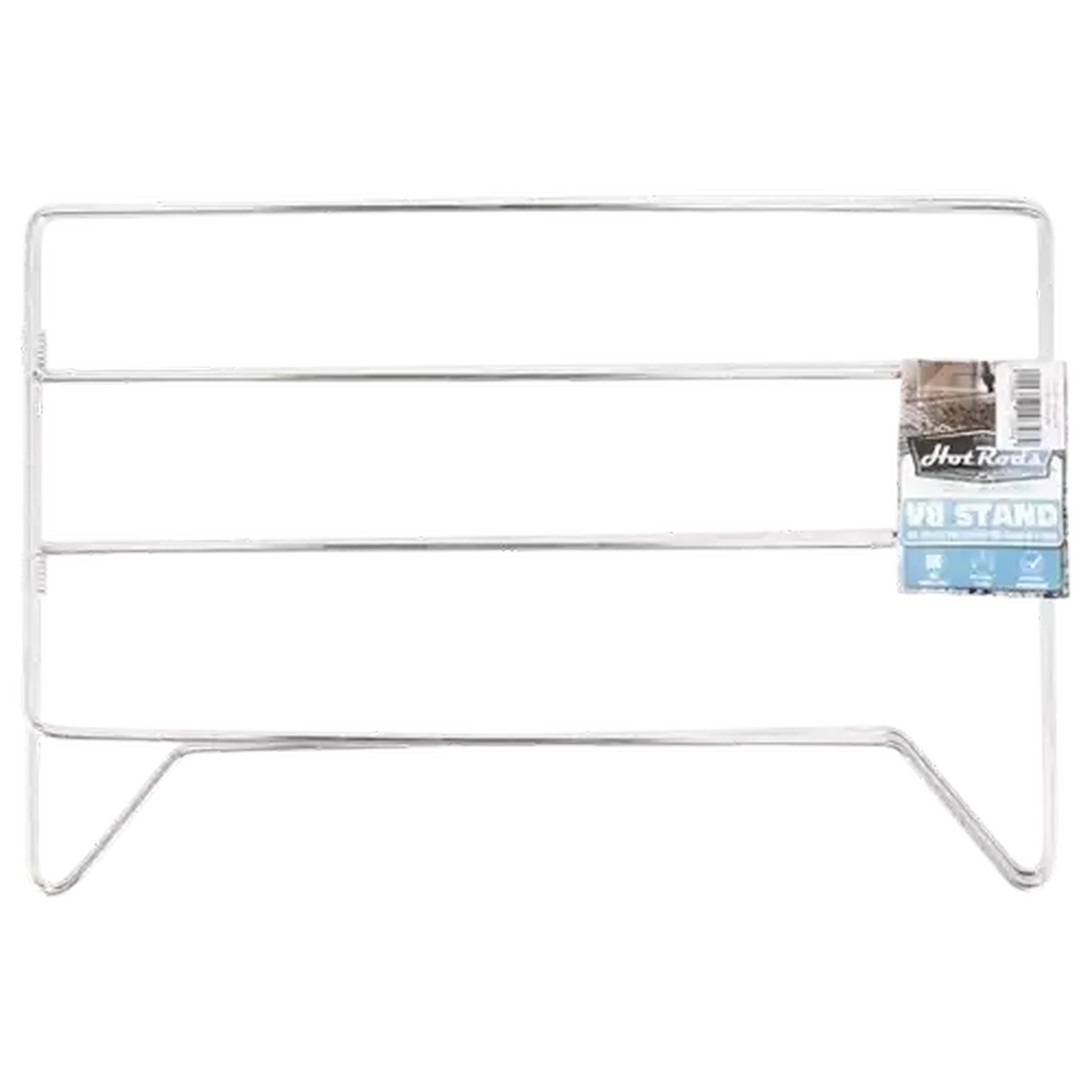 Image of HotRods Silver Stainless Steel Braai V8-Stand 46 x 30cm