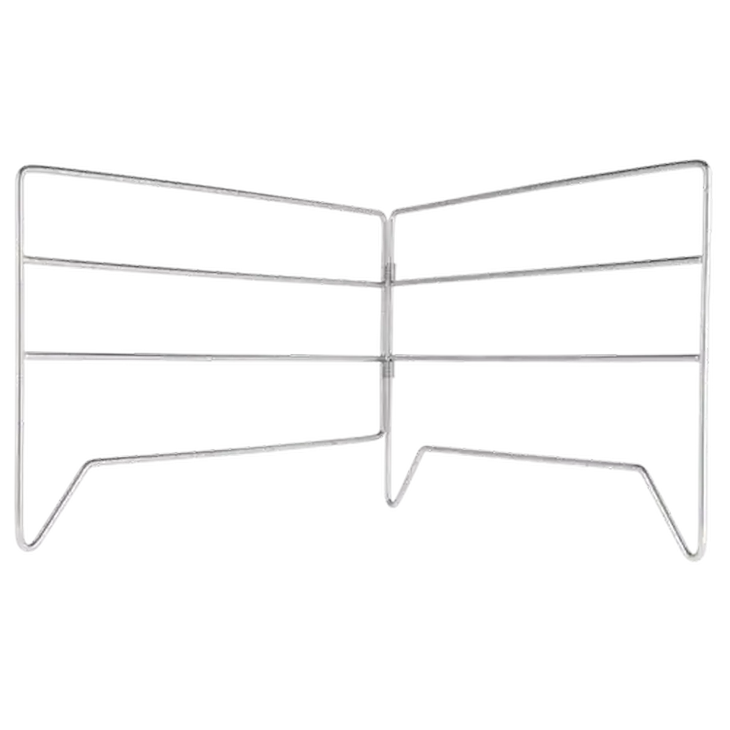 Image of HotRods Silver Stainless Steel Braai V8-Stand 46 x 30cm