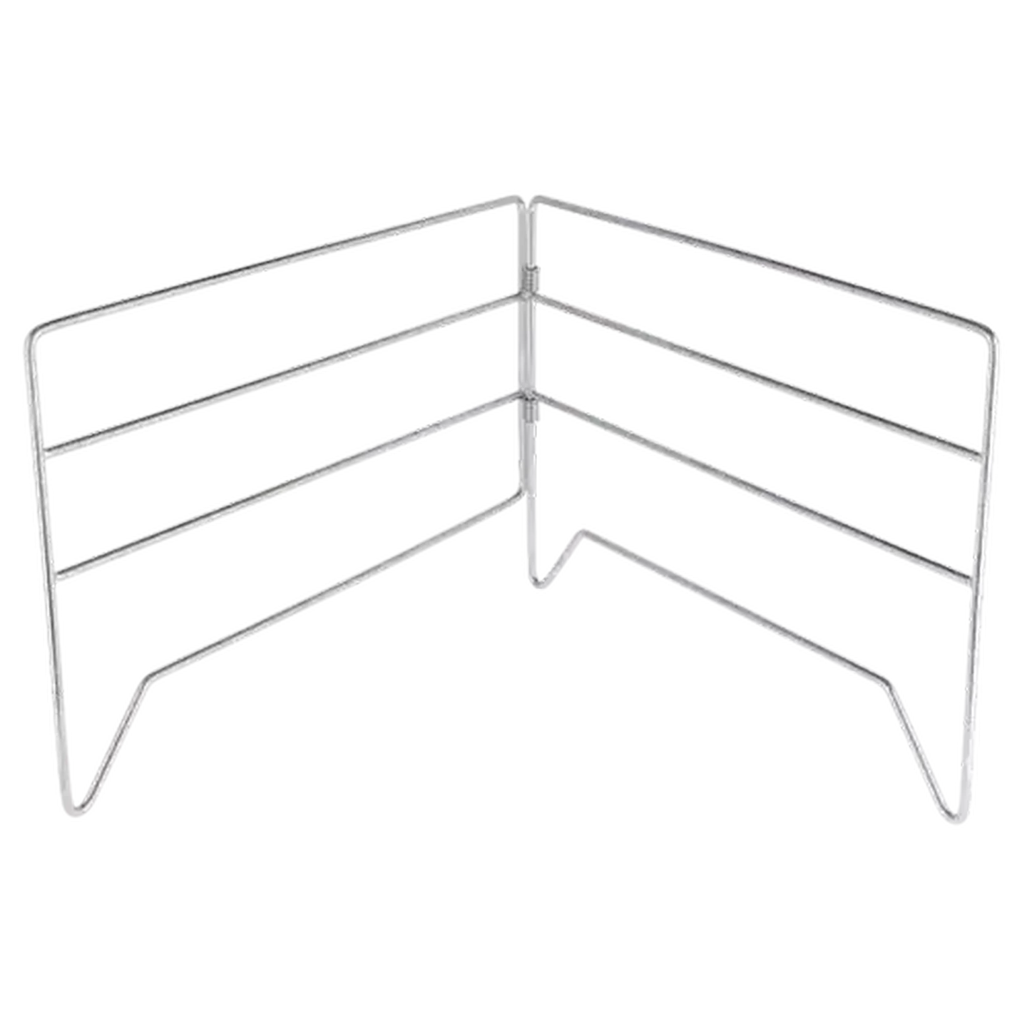 Image of HotRods Silver Stainless Steel Braai V8-Stand 46 x 30cm