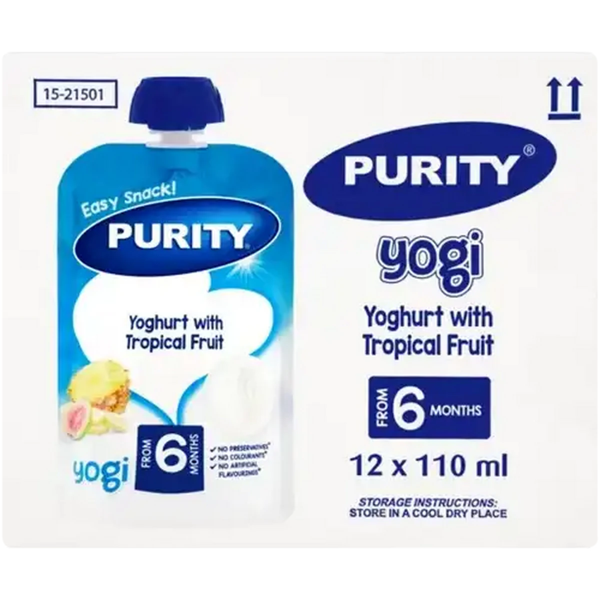 Checkers Sixty60 | PURITY From 6 Months Yoghurt with Tropical Fruit ...