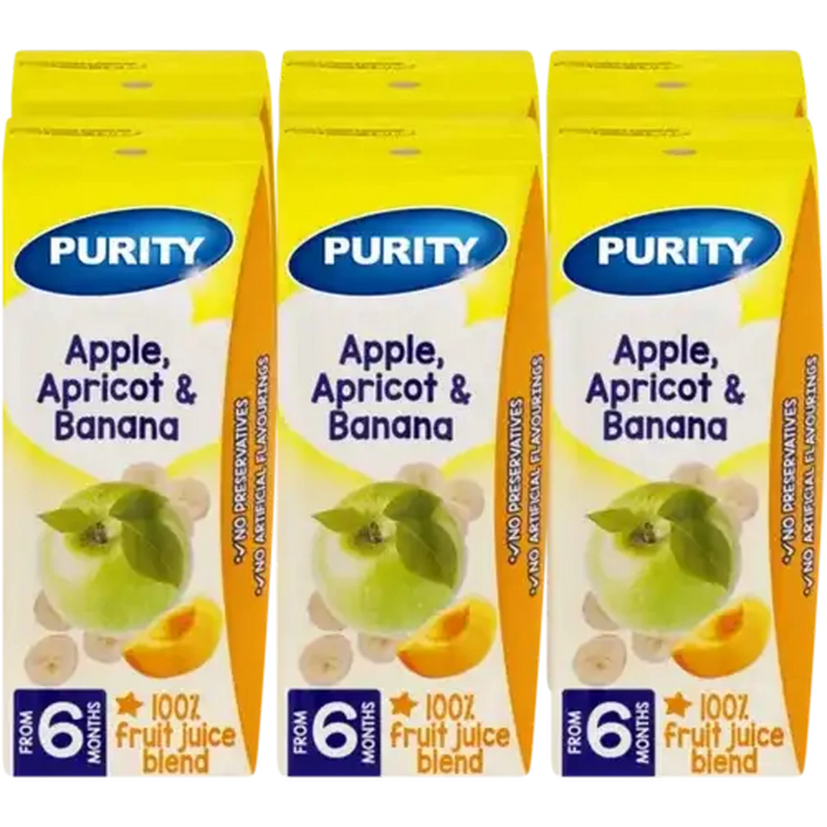 Checkers Sixty60 | PURITY From 6 Months Apple, Apricot & Banana 100% ...