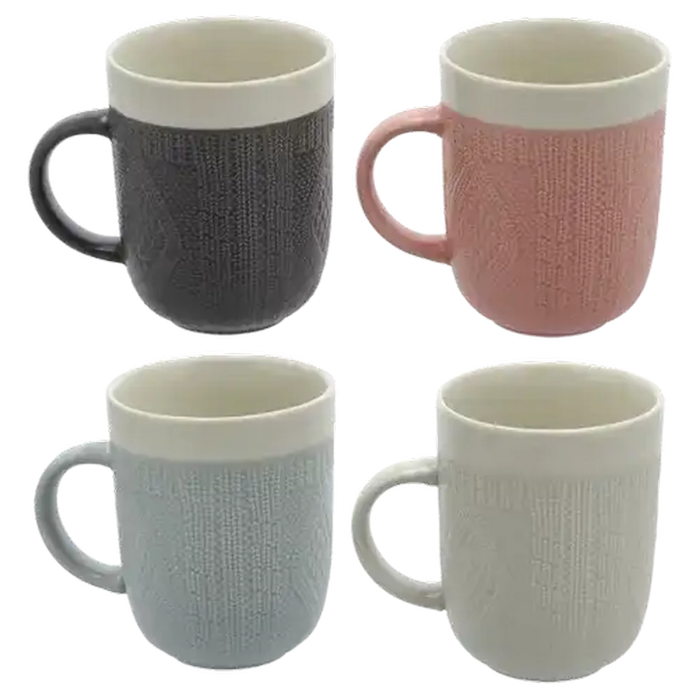 Checkers Sixty60 | Knit Embossed Coffee Mug 354ml (Colour May Vary)
