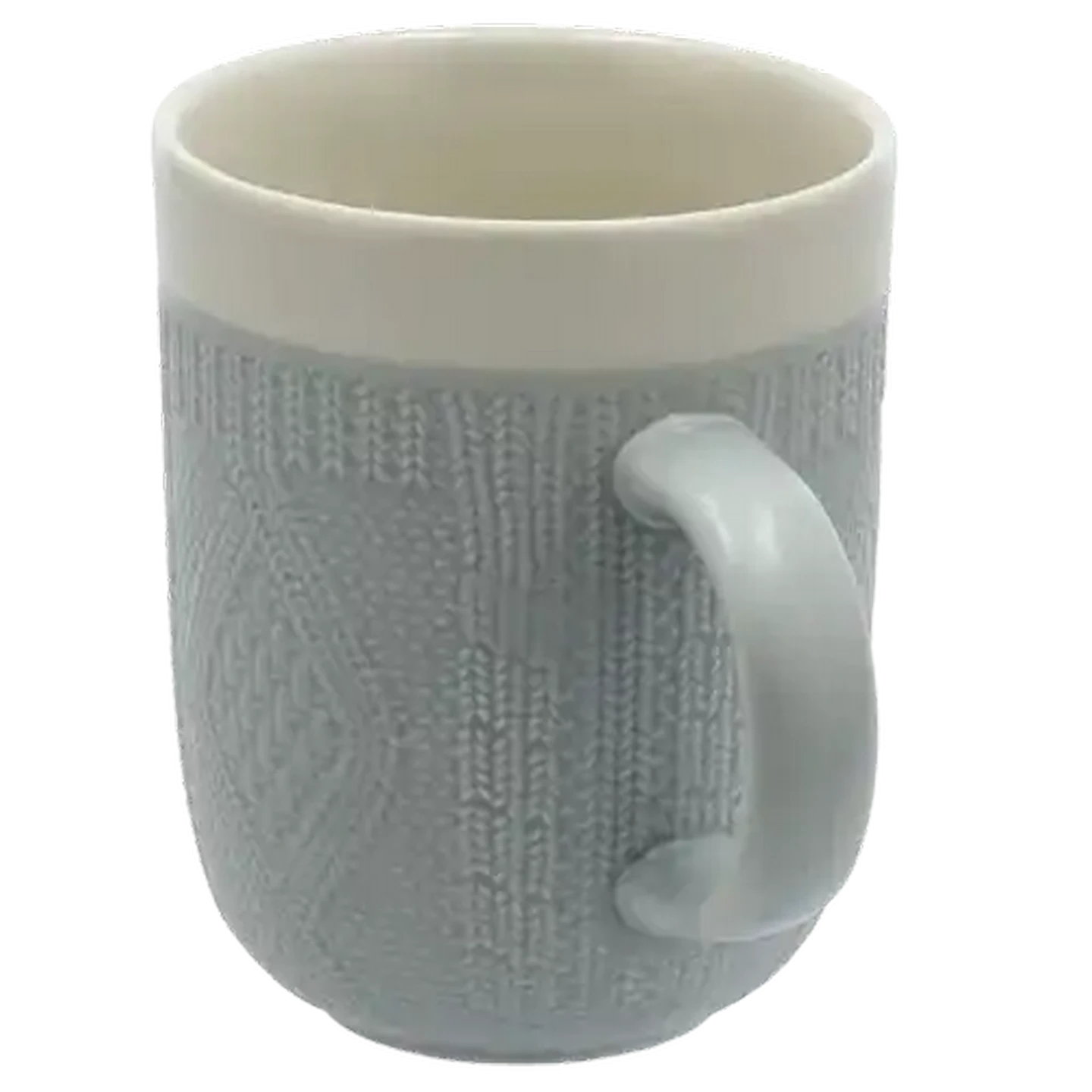 Image of Knit Embossed Coffee Mug 354ml (Colour May Vary)