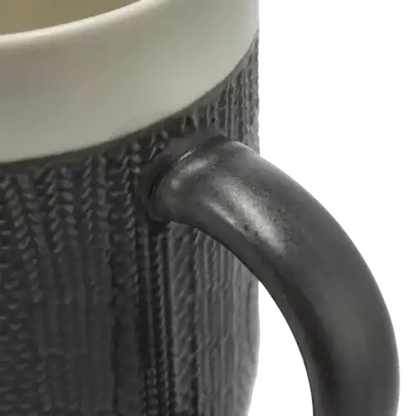 Image of Knit Embossed Coffee Mug 354ml (Colour May Vary)