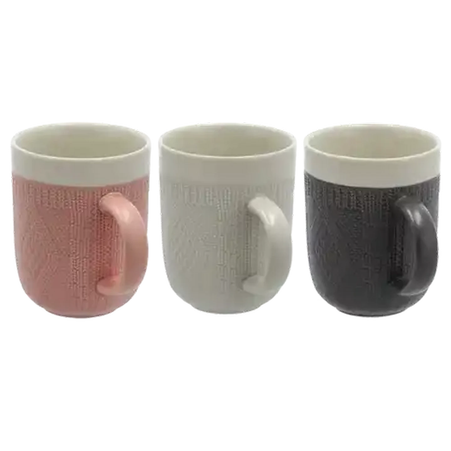 Image of Knit Embossed Coffee Mug 354ml (Colour May Vary)