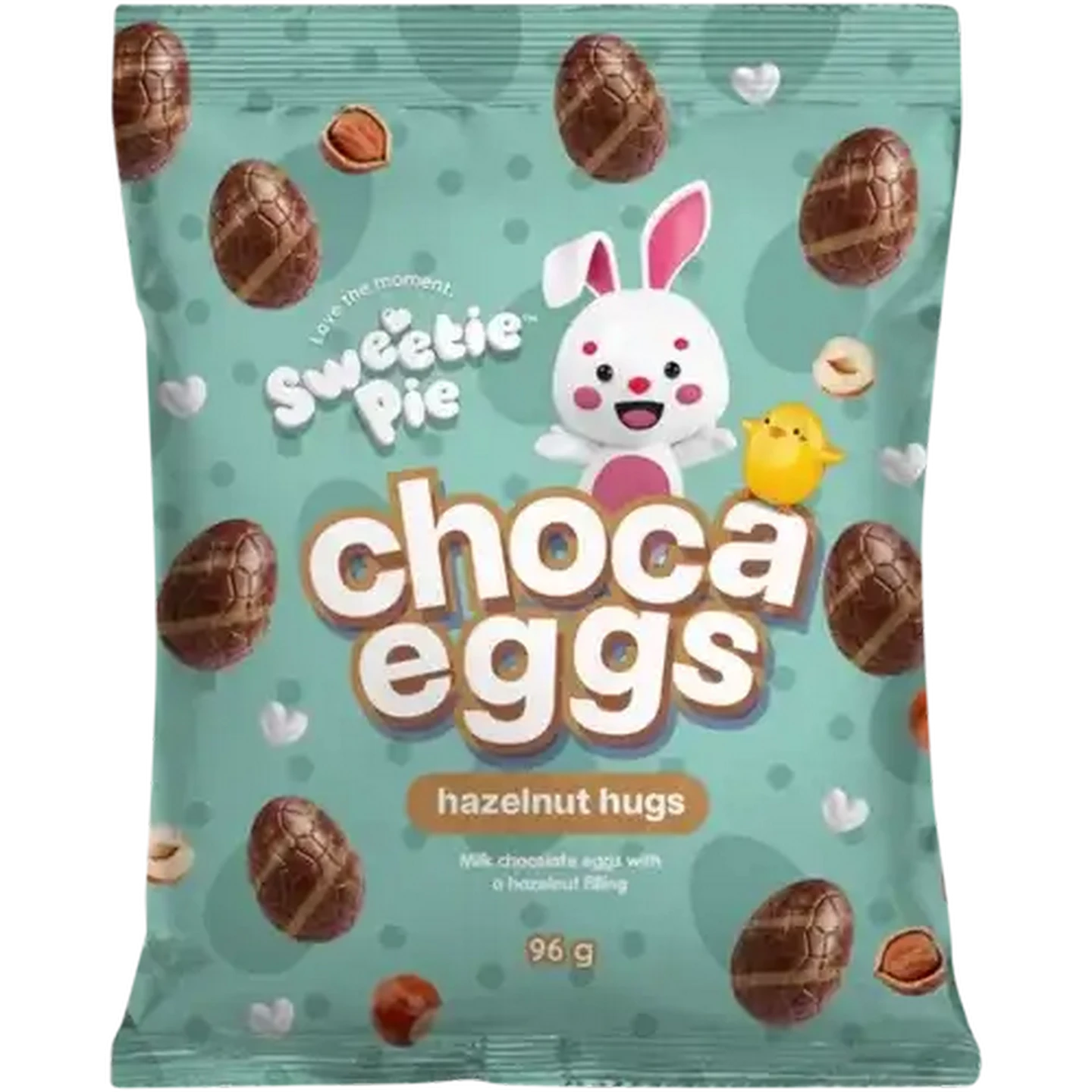 クッキーアン　バケパ　ポージー Checkers Sixty60 | Beyers Sweetie Pie Hazelnut Hugs Choca Eggs 96g