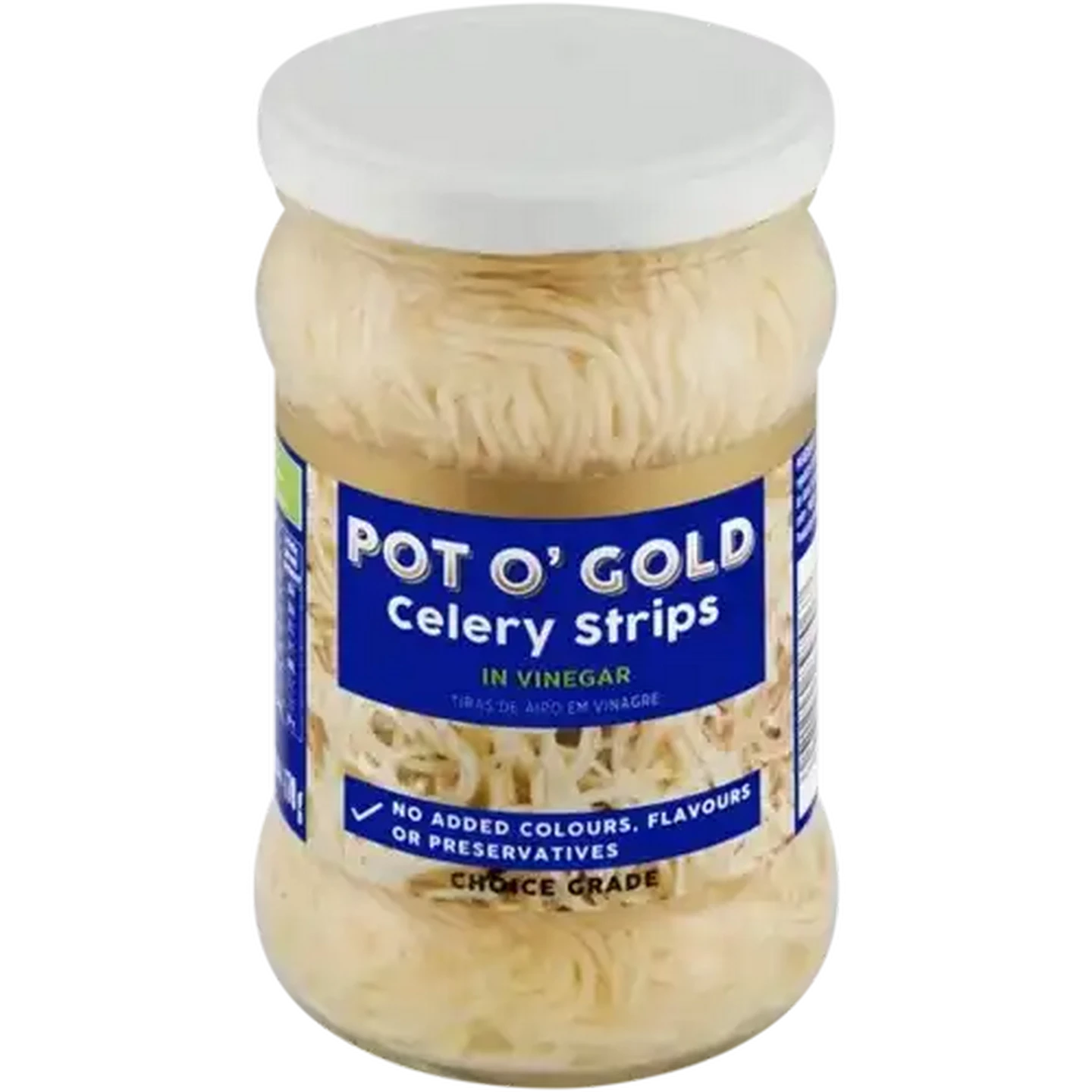 Image of Pot O' Gold Celery Strips in Vinegar 300g