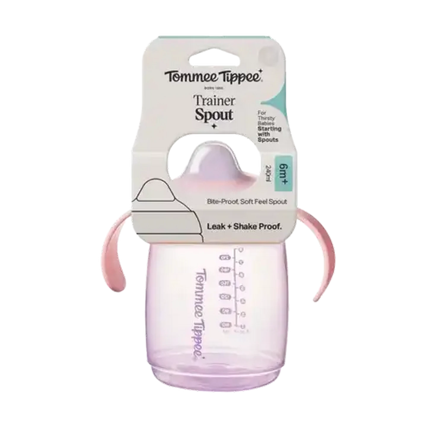 Image of Tommee Tippee Trainer Cup Girl 6 Months + 300ml