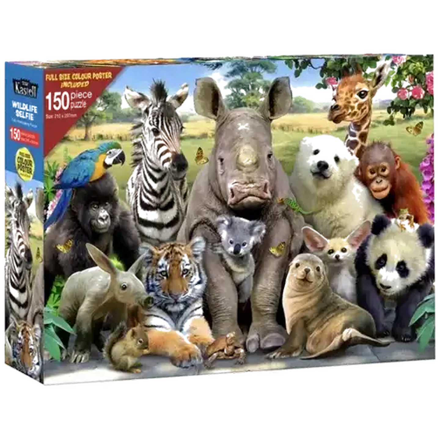 Checkers Sixty60 | Wildlife Selfie Puzzle 150 Pieces