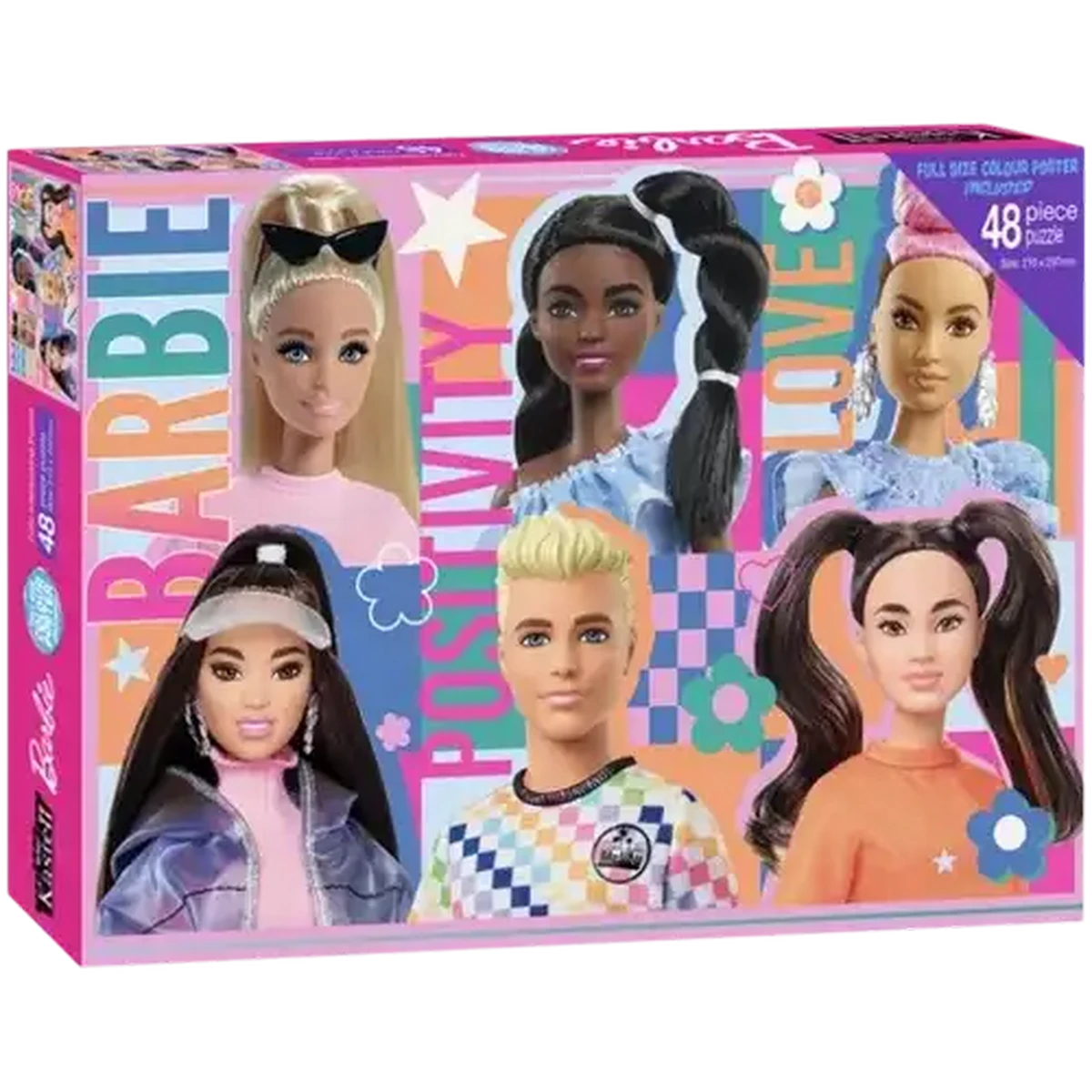 Checkers Sixty60 | Barbie Positivity Puzzle 48pc