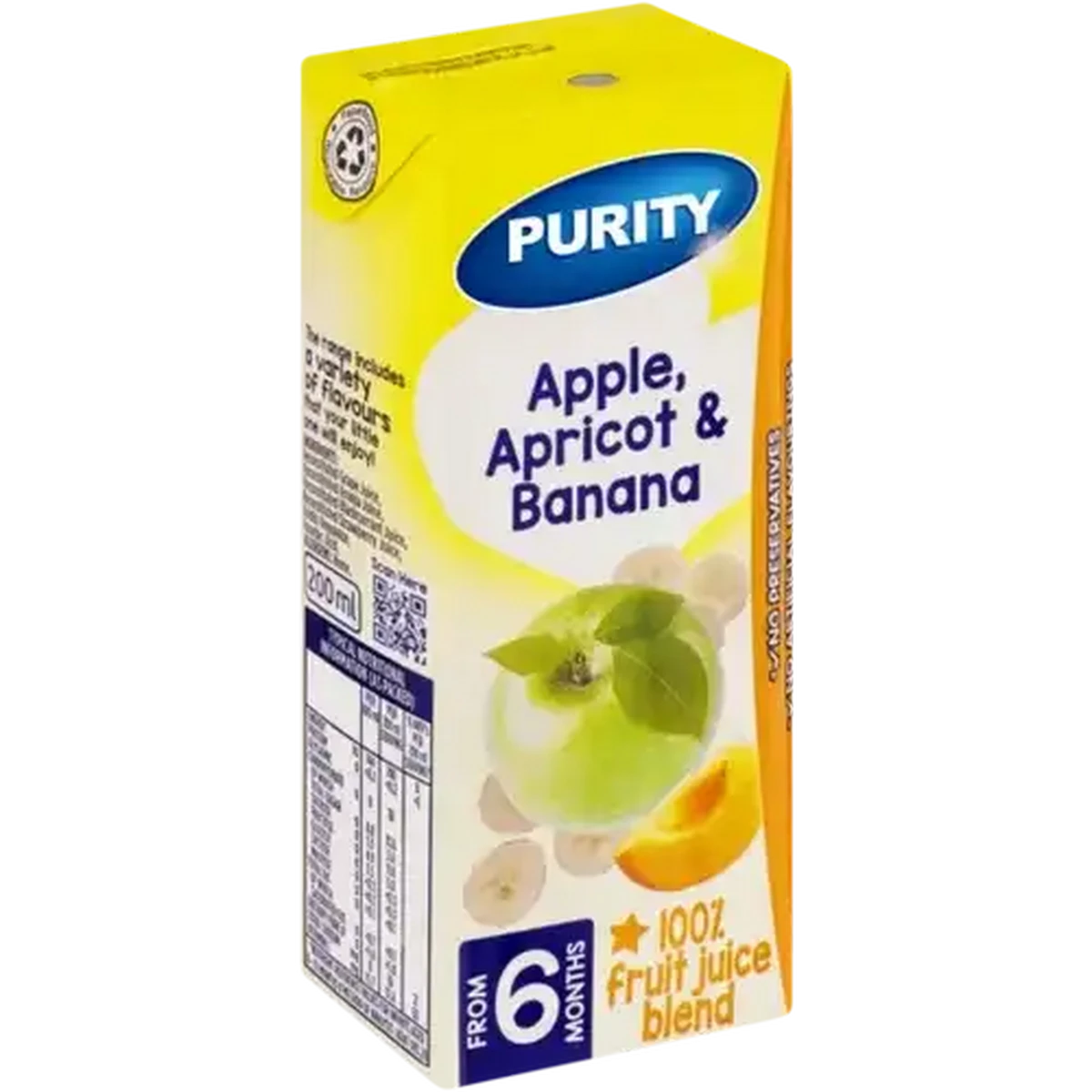 Checkers Sixty60 | PURITY From 6 Months Apple, Apricot & Banana