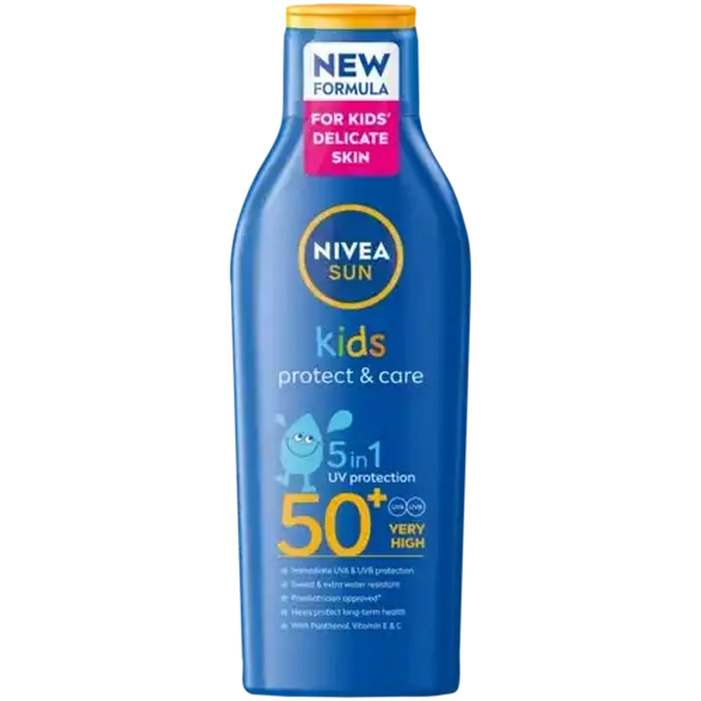 Image of NIVEA SUN Kids SPF 50+ Protect & Care Moisturising Sun Lotion 200ml