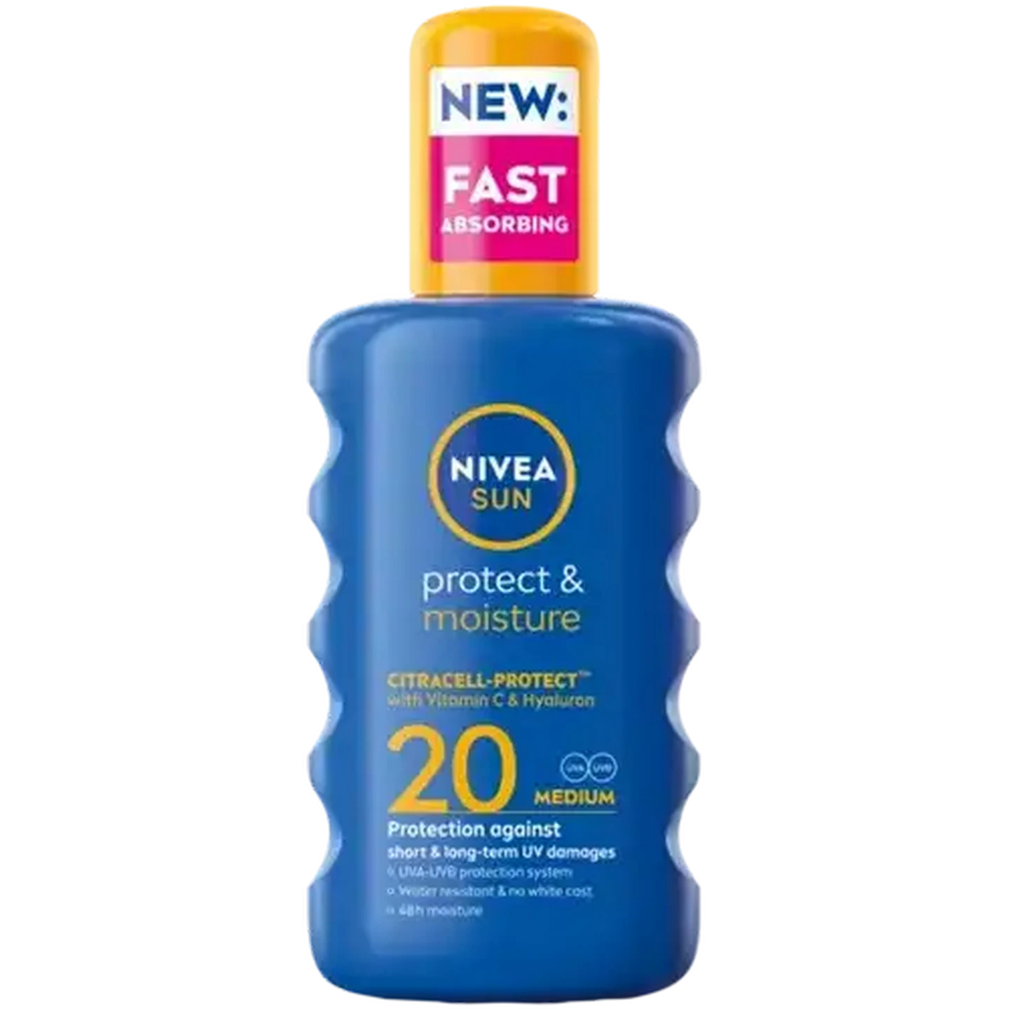 Image of NIVEA SUN SPF 20 Protect & Moisture Pump Spray 200ml