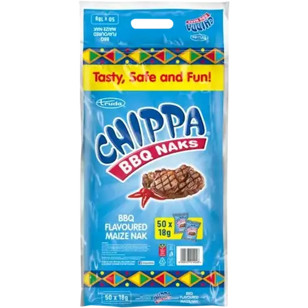 Checkers Sixty60 | Truda Chippa BBQ Flavoured Maize Naks 50 x 18g