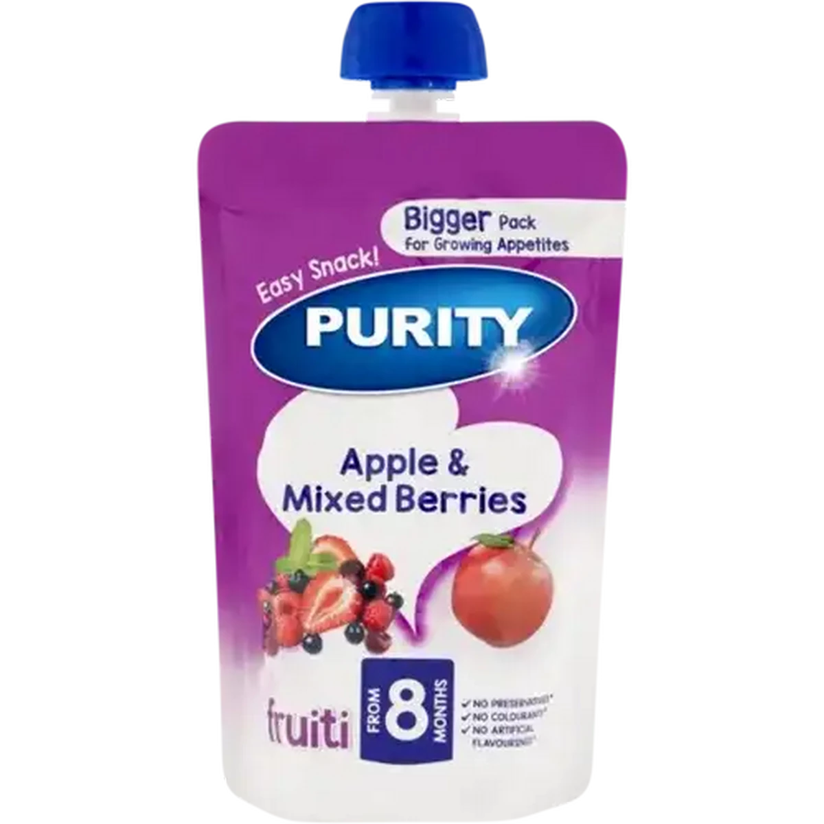 Checkers Sixty60 | PURITY From 8 Months Apple & Mixed Berries Fruiti 150ml