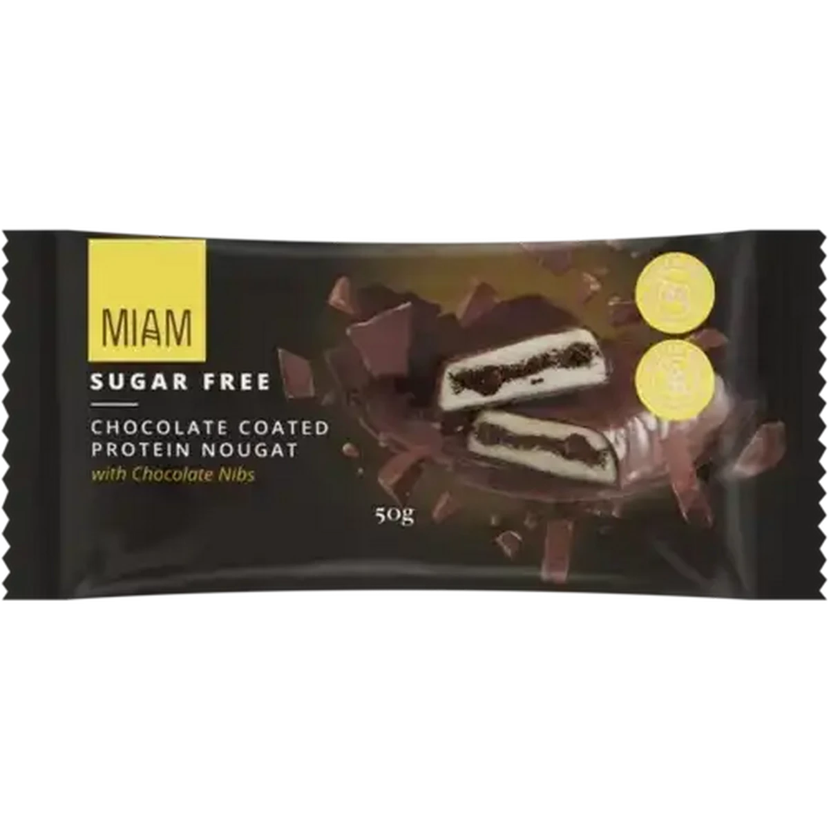 Checkers Sixty60 | Miam Chocolate Coated Protein Nougat Bar with