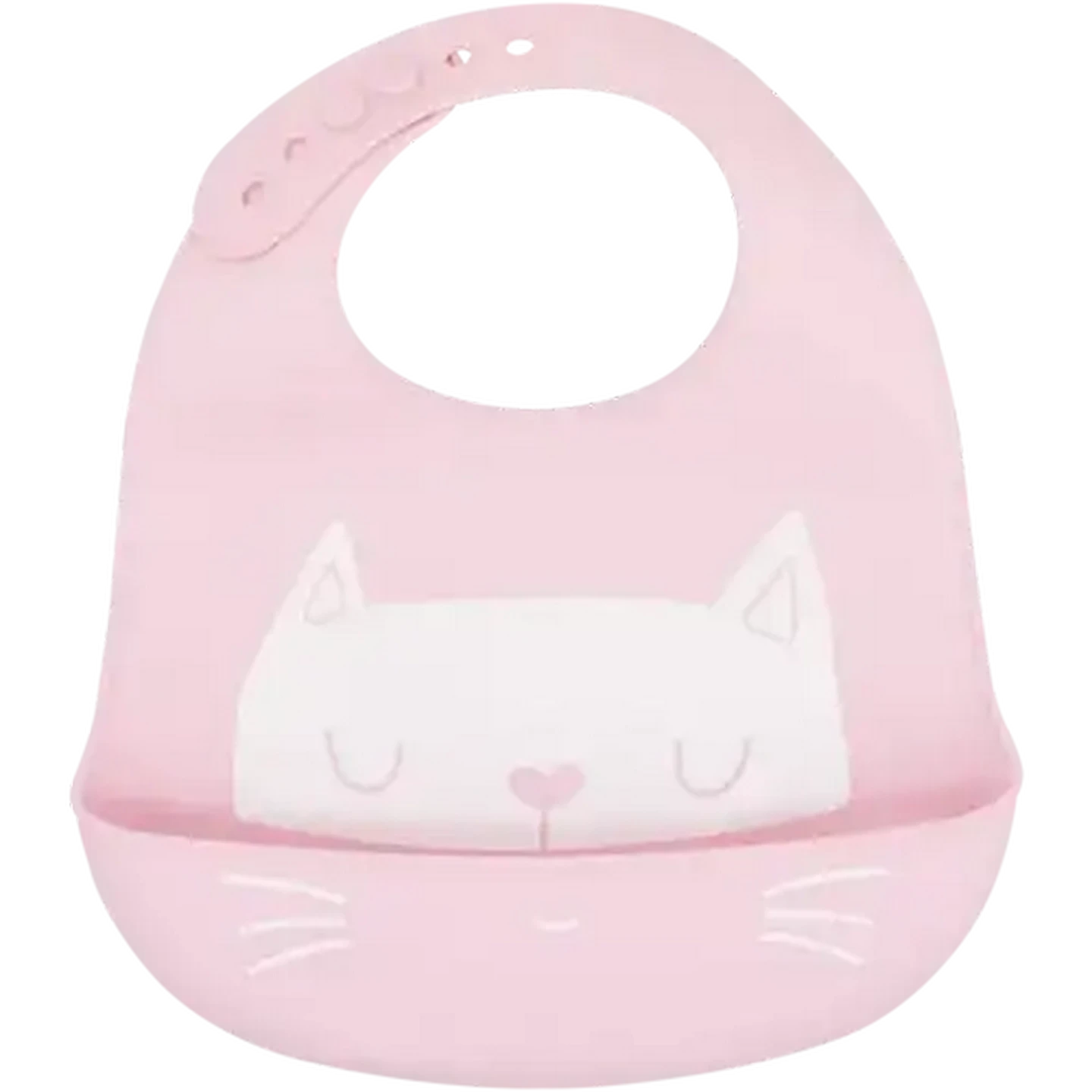 Image of Jolly Tots Silicone Pastel Baby Bib (Design May Vary)