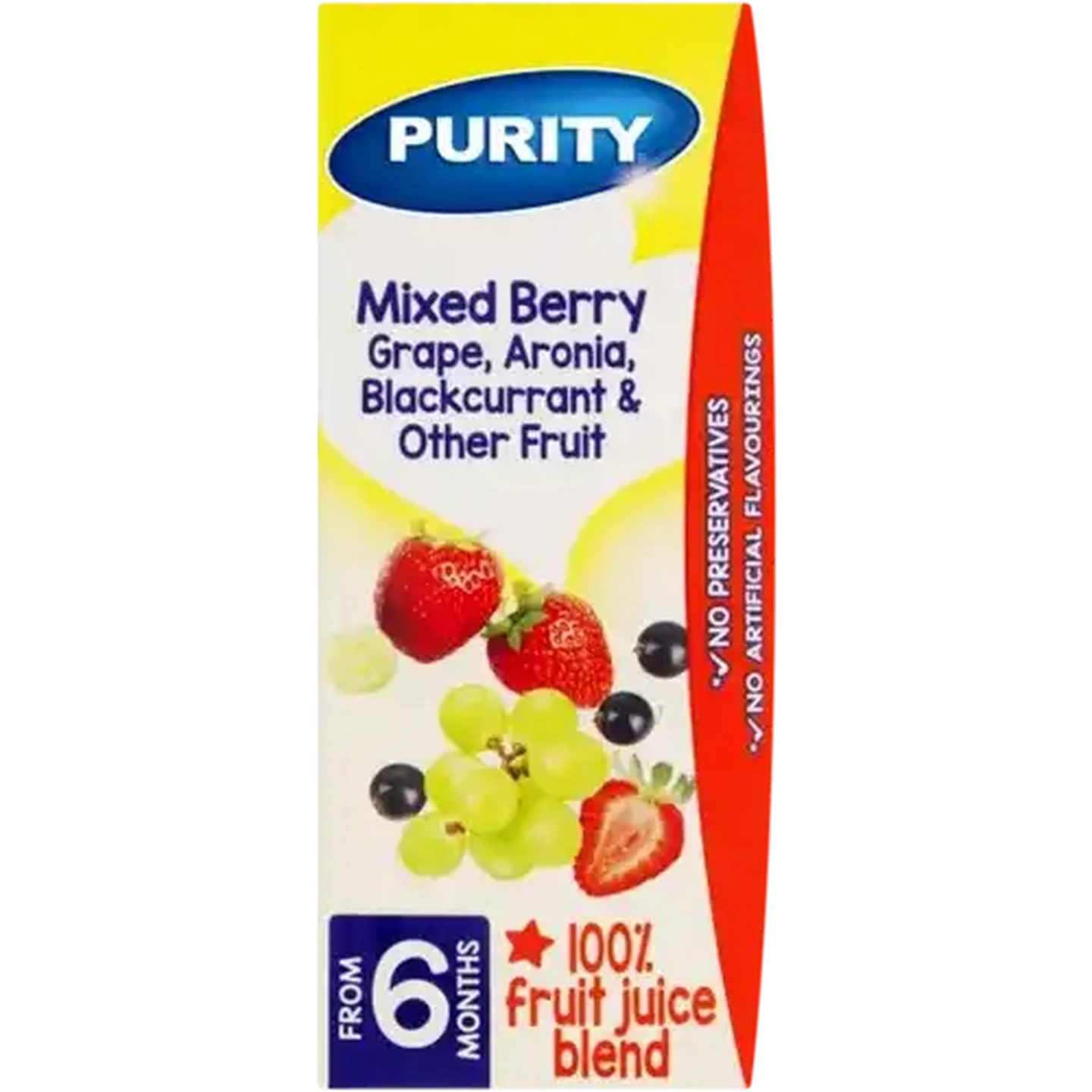 Checkers Sixty60 | PURITY From 6 Months Mixed Berry 100% Fruit