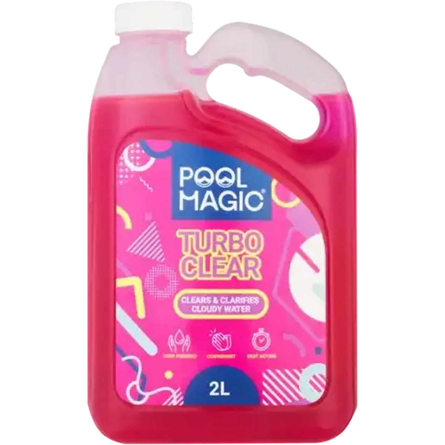 Image of Pool Magic Pink Turbo Clear Clarifier & Flocculant 2L