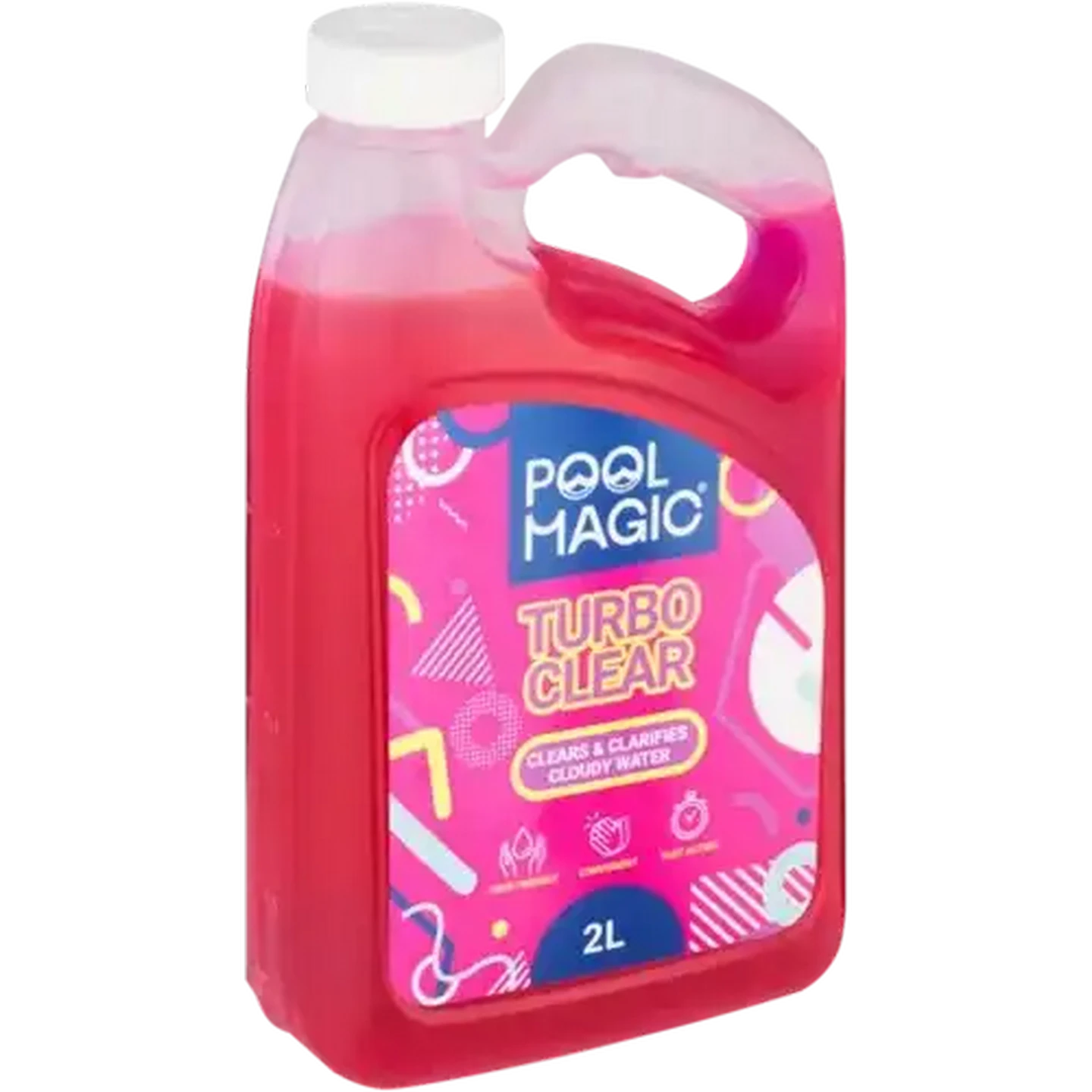 Image of Pool Magic Pink Turbo Clear Clarifier & Flocculant 2L