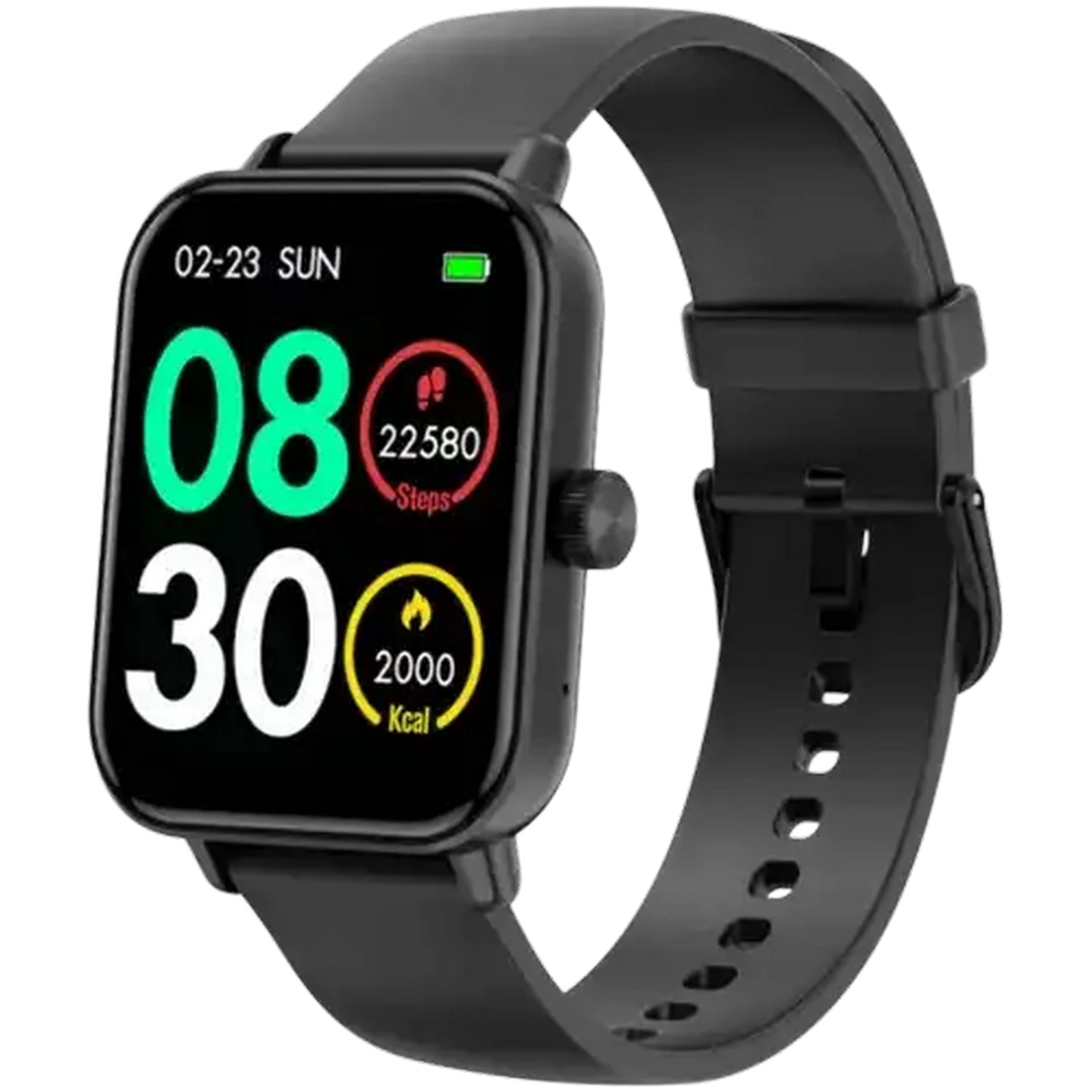 Image of Volkano Chroma Series Smartwatch with Black Strap