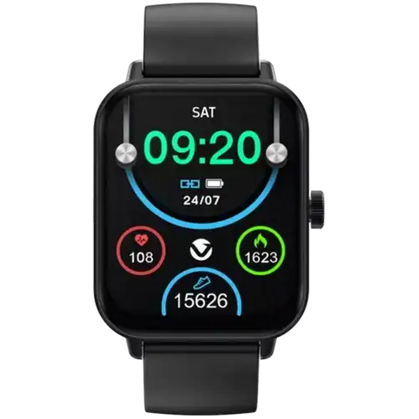 Image of Volkano Chroma Series Smartwatch with Black Strap