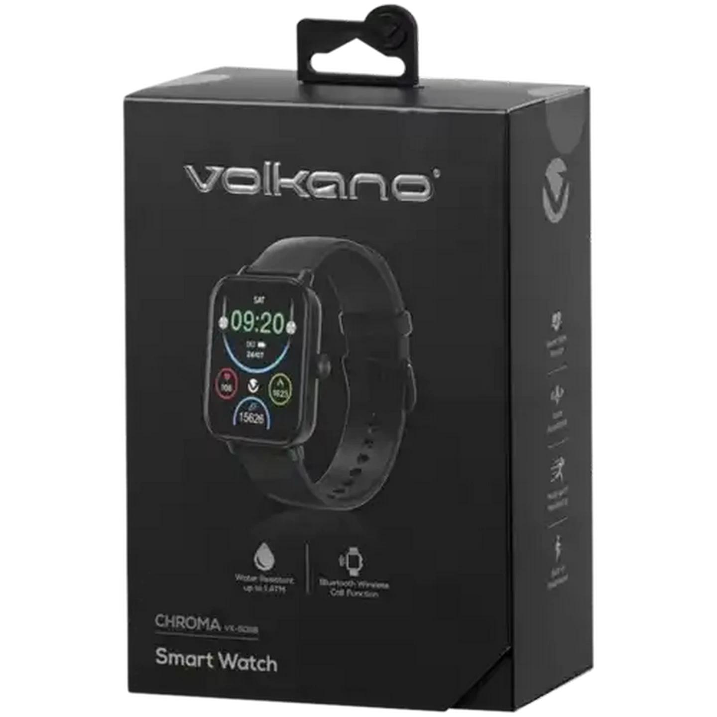 Image of Volkano Chroma Series Smartwatch with Black Strap