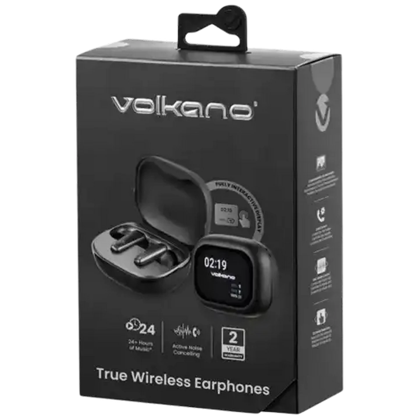 Image of Volkano Black Vision Series TWS Earphones with ANC