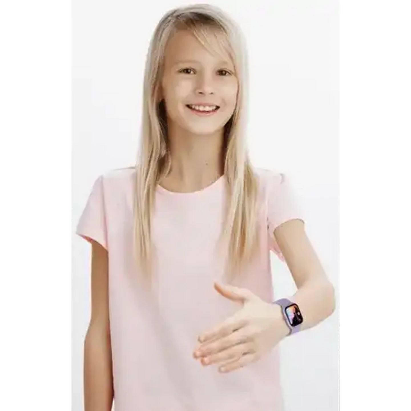 Image of Volkano Lilac Purple Vivo Series Kids Smart Watch