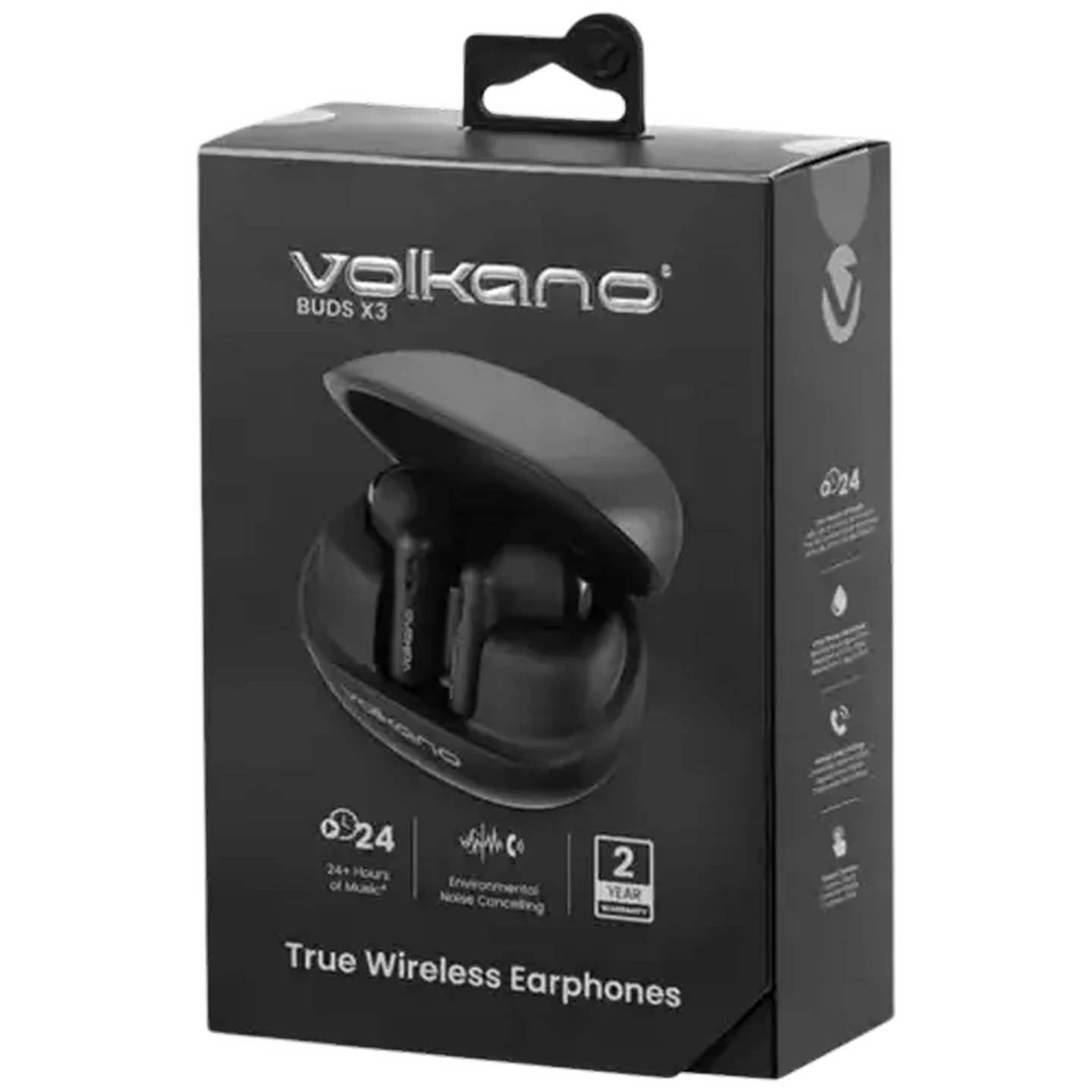 Image of Volkano Black ENC Buds X3 TWS Earphones