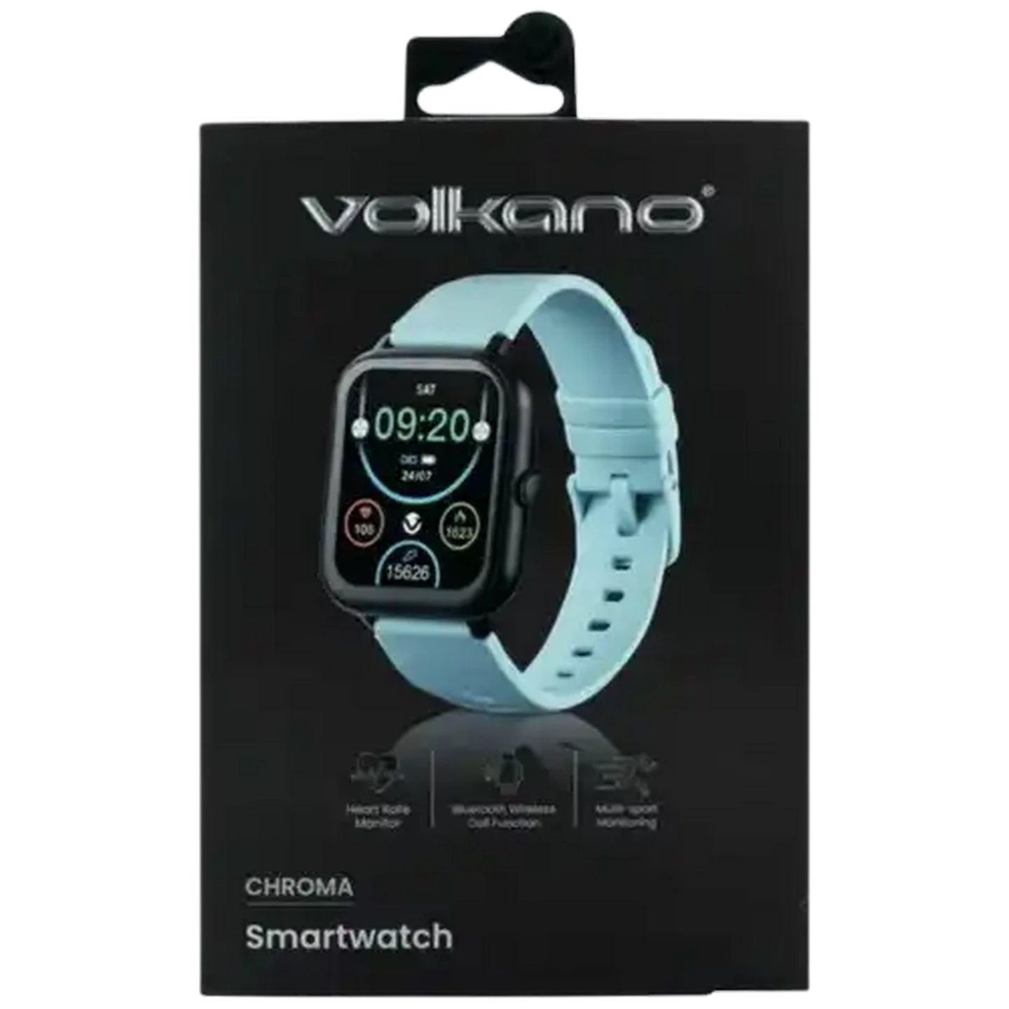Image of Volkano Chroma Series Smartwatch with Teal Strap