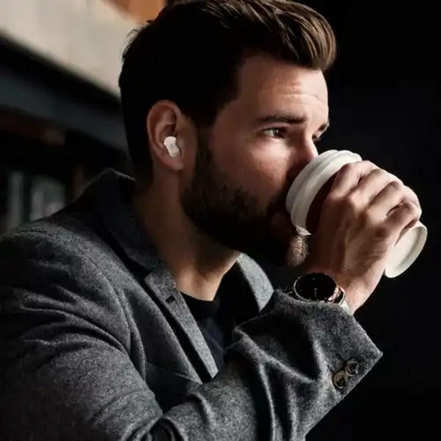 Image of Volkano Nude Sugar-Cube Active Noise-Cancelling True Wireless Earphones