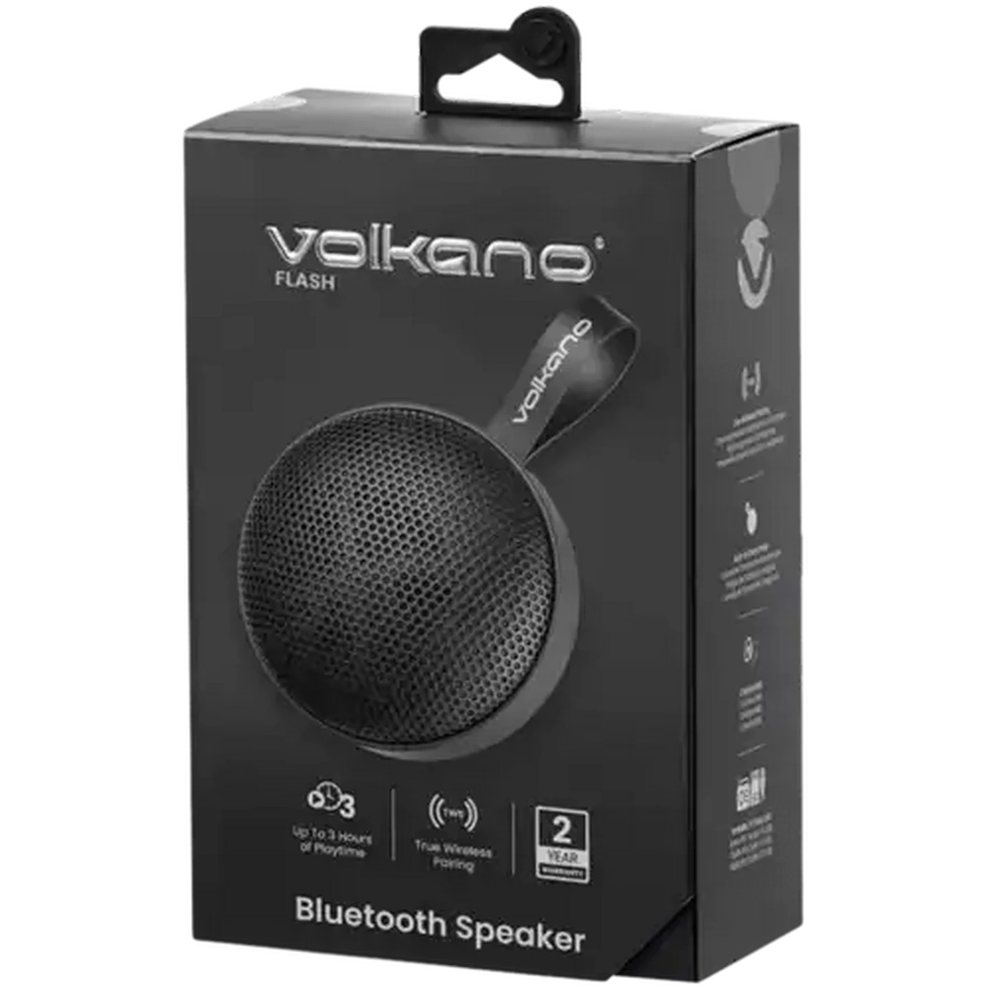 Image of Volkano Black Flash Bluetooth Speaker