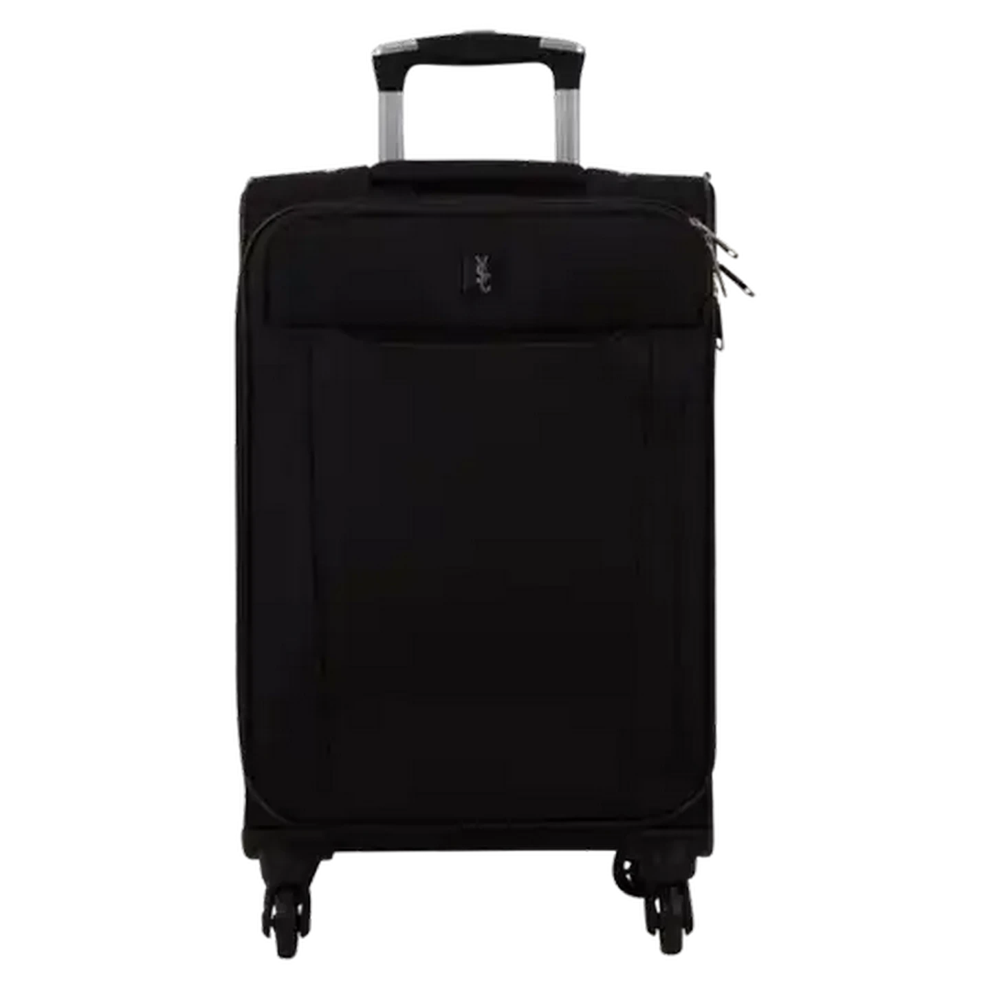 Image of Yves Saint Claire Black Soft Spin Medium Trolley Case 67cm