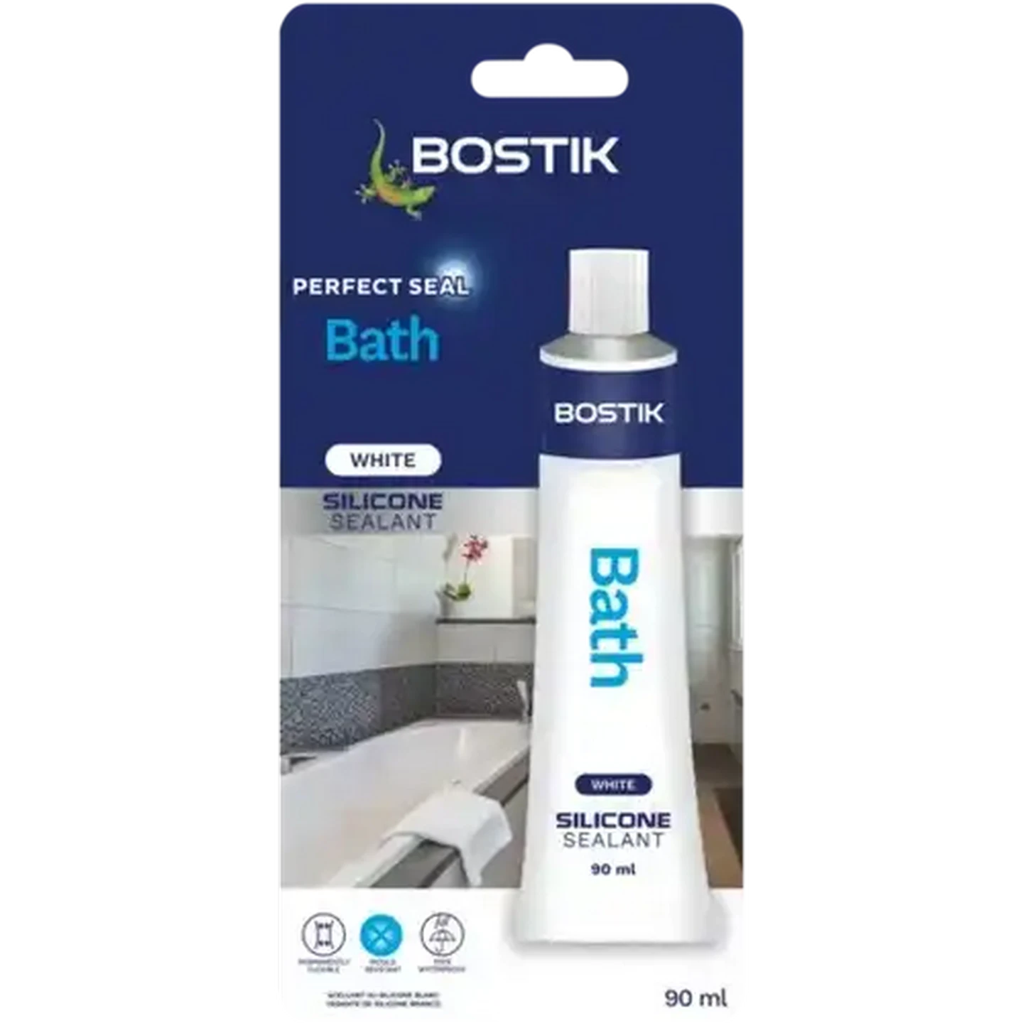 Image of Bostik Bath Silicone Sealant 90ml