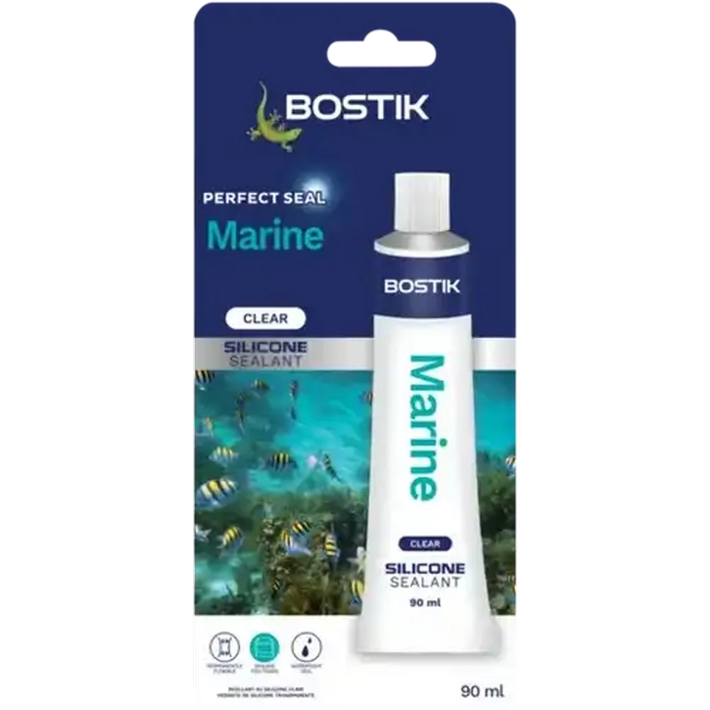 Image of Bostik Marine Silicone Sealant 90ml