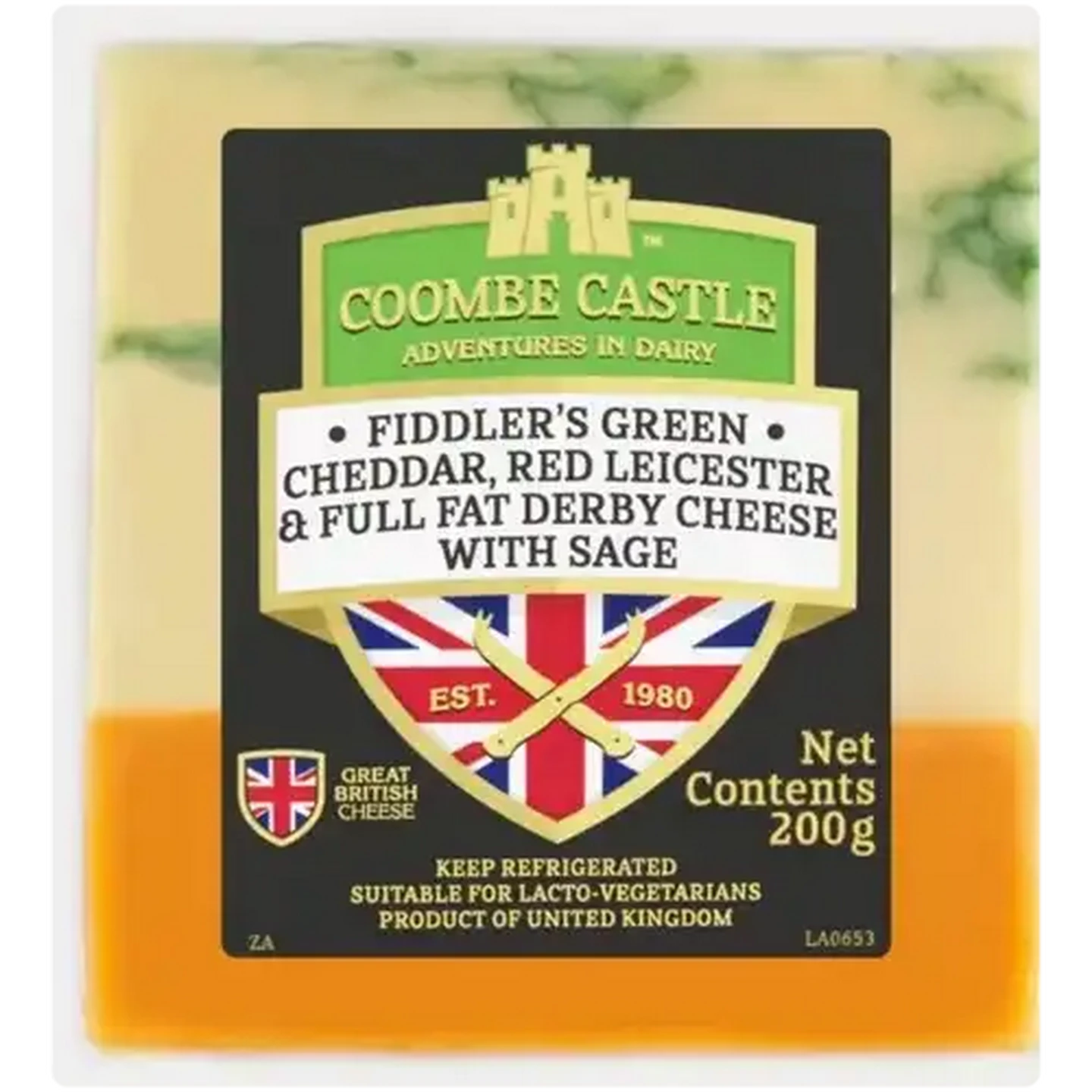 Mt.茶臼　1 Checkers Sixty60 | Coombe Castle Fiddler's Green Speciality Cheese