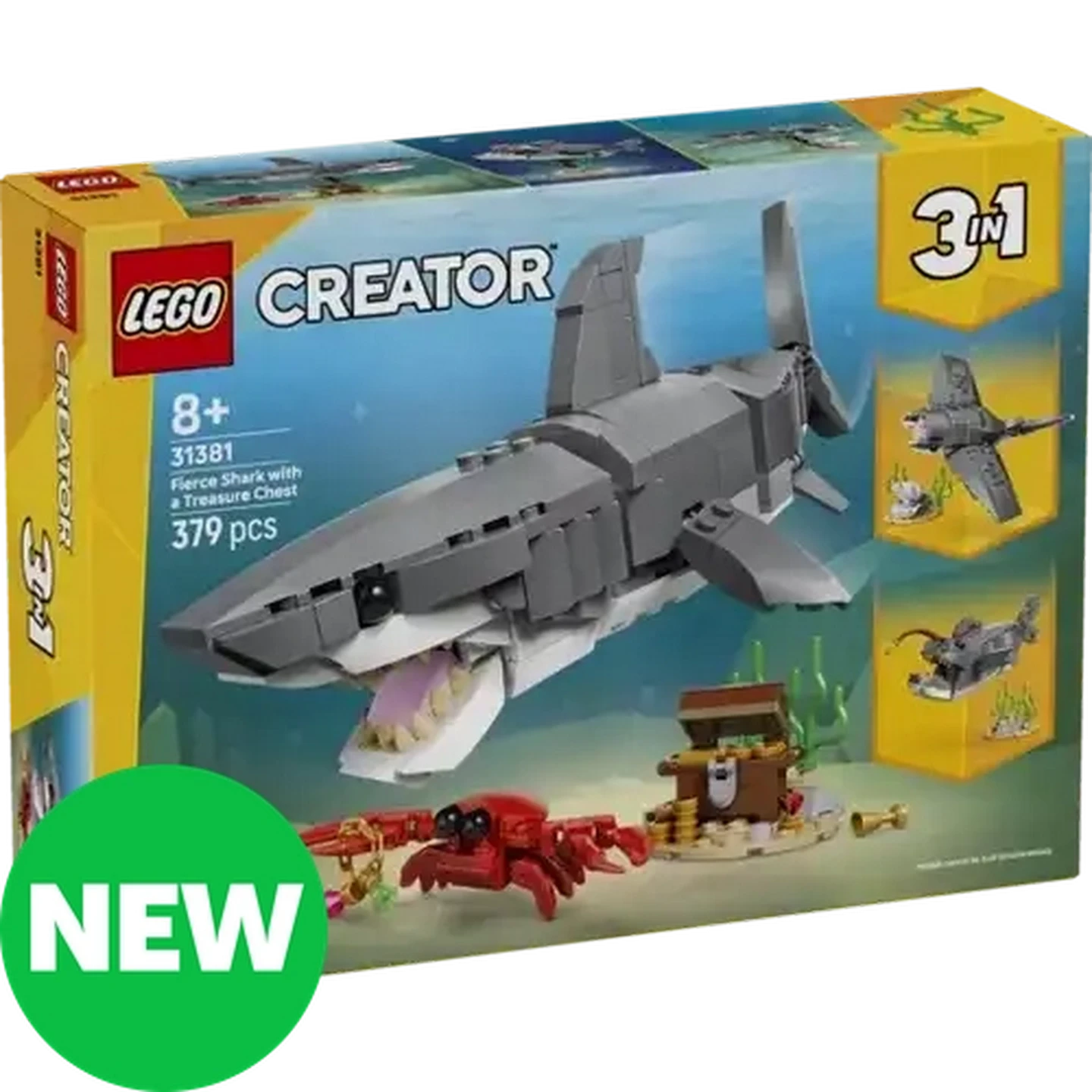 Checkers Sixty60 | LEGO® Creator Fierce Shark with a Treasure