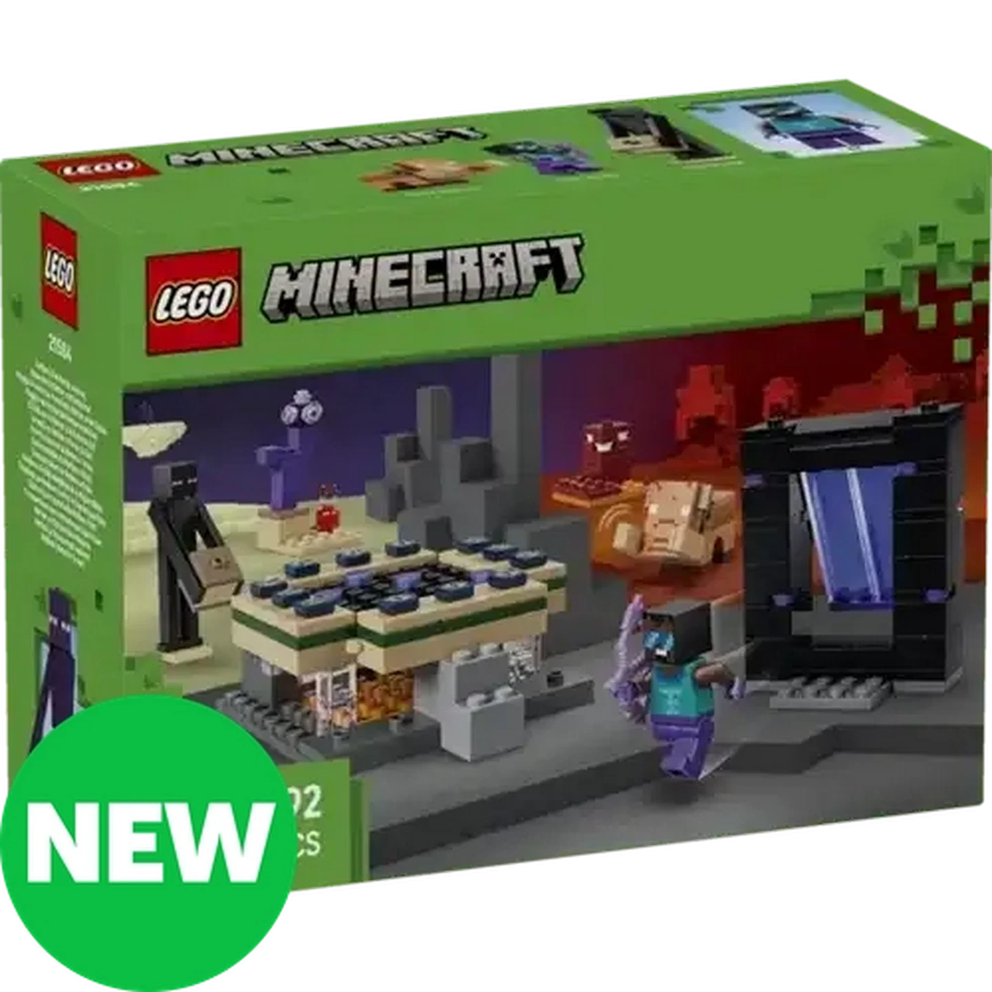 Checkers Sixty60 | LEGO® Minecraft Nether & End Portal Journey (21584)
