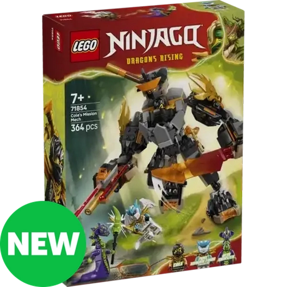 Checkers Sixty60 | LEGO® Ninjago Cole's Mission Mech & Dragon Zane