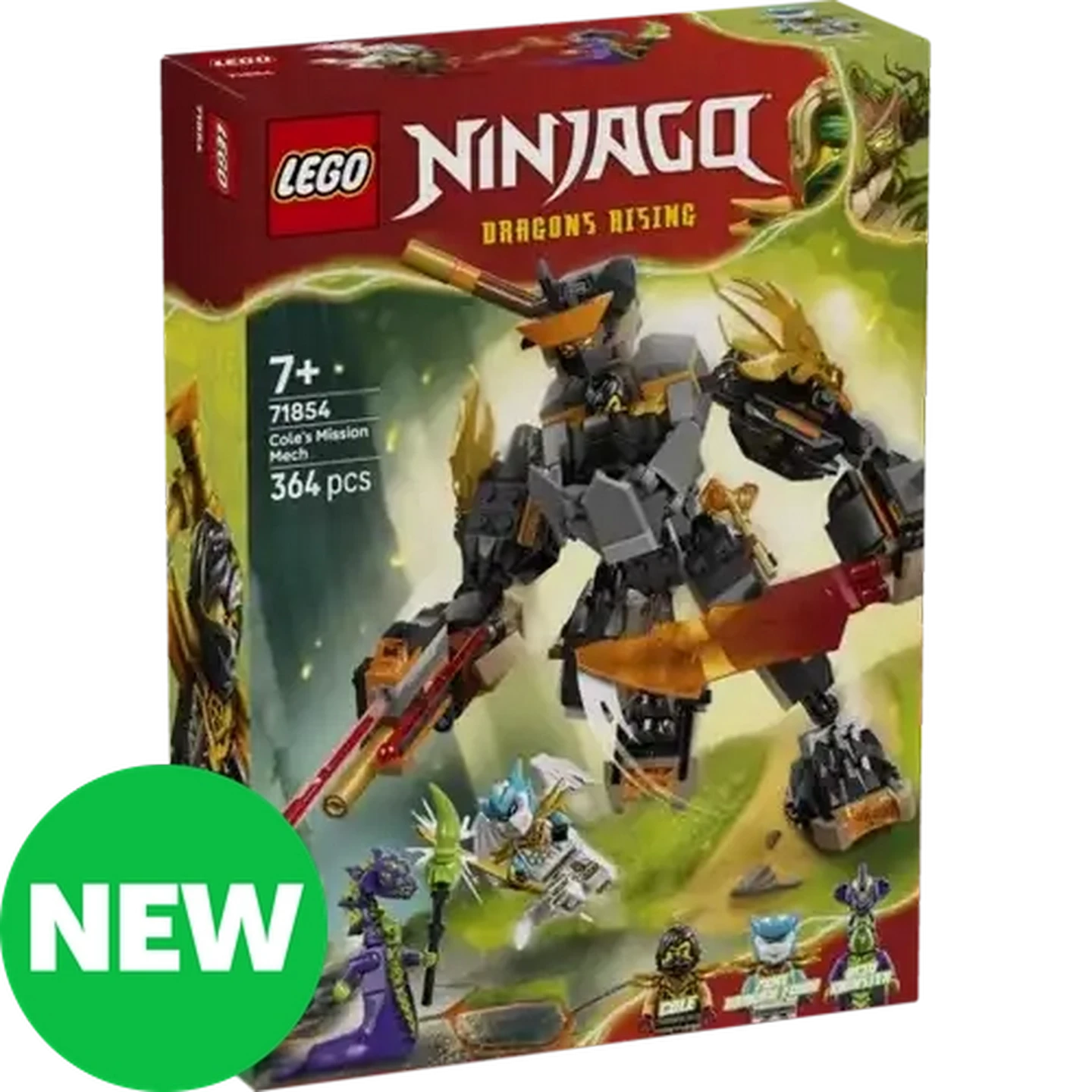 Checkers Sixty60 | LEGO® Ninjago Cole's Mission Mech & Dragon Zane